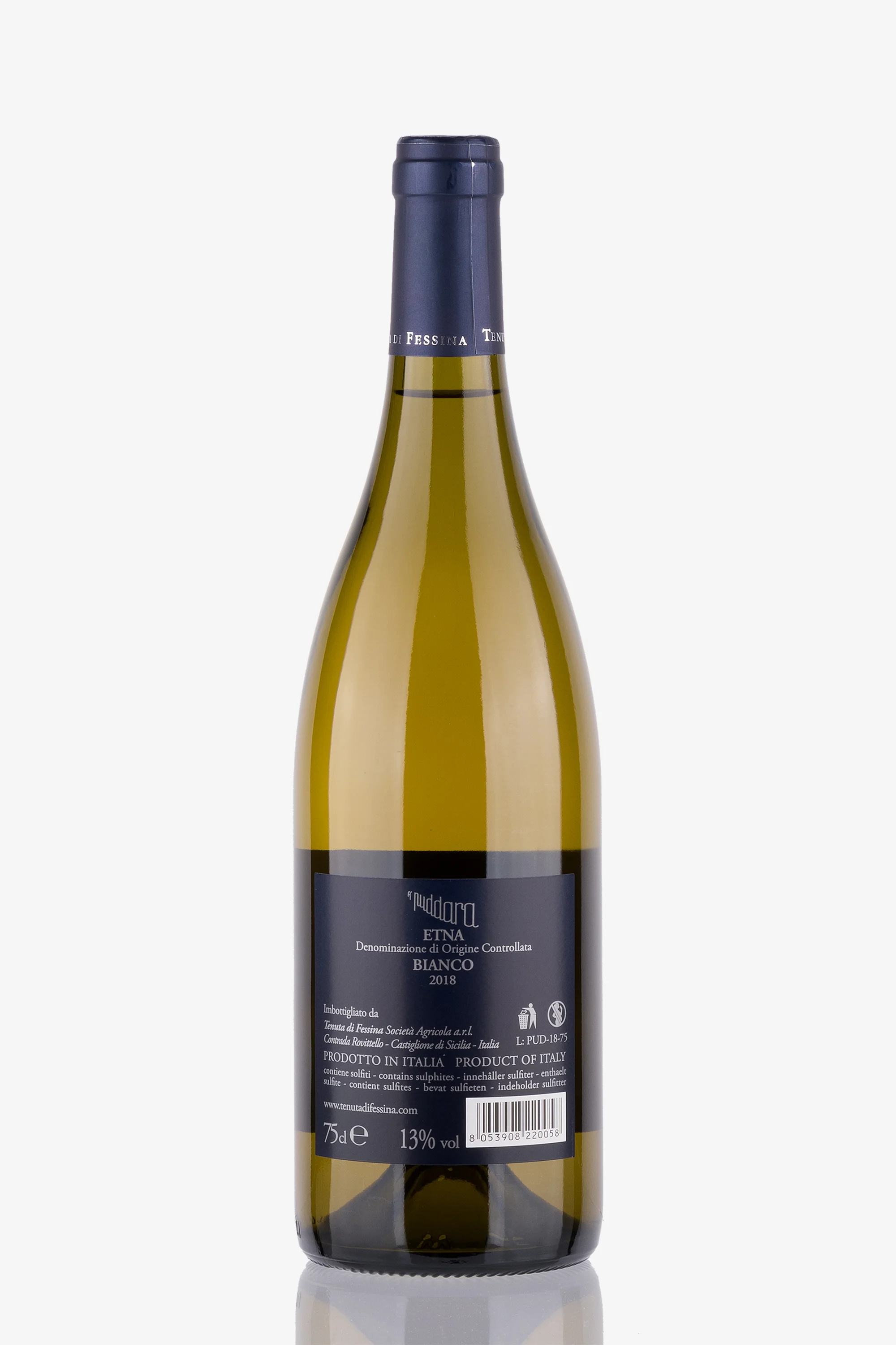 selected wine variant rear image