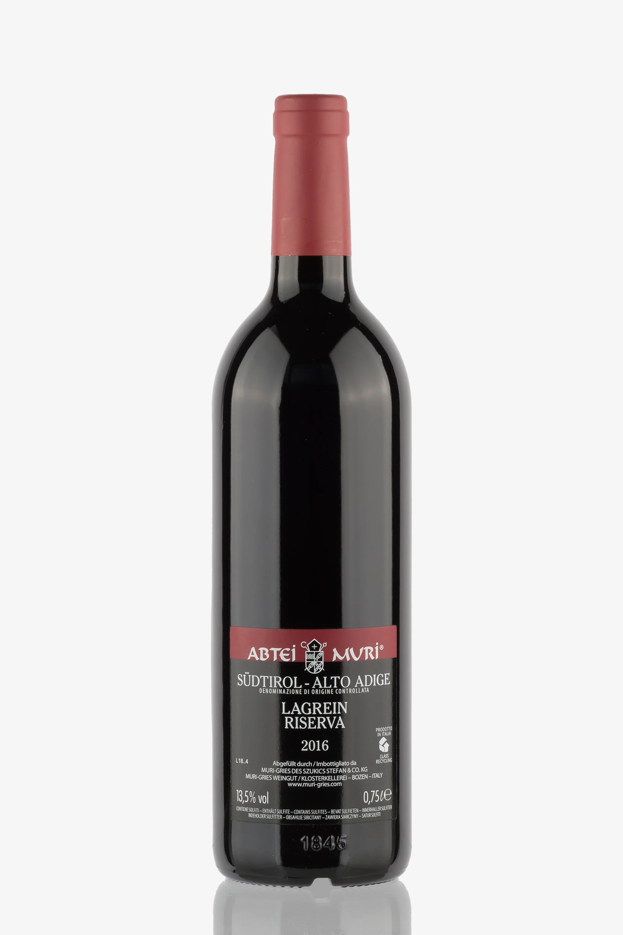 selected wine variant rear image