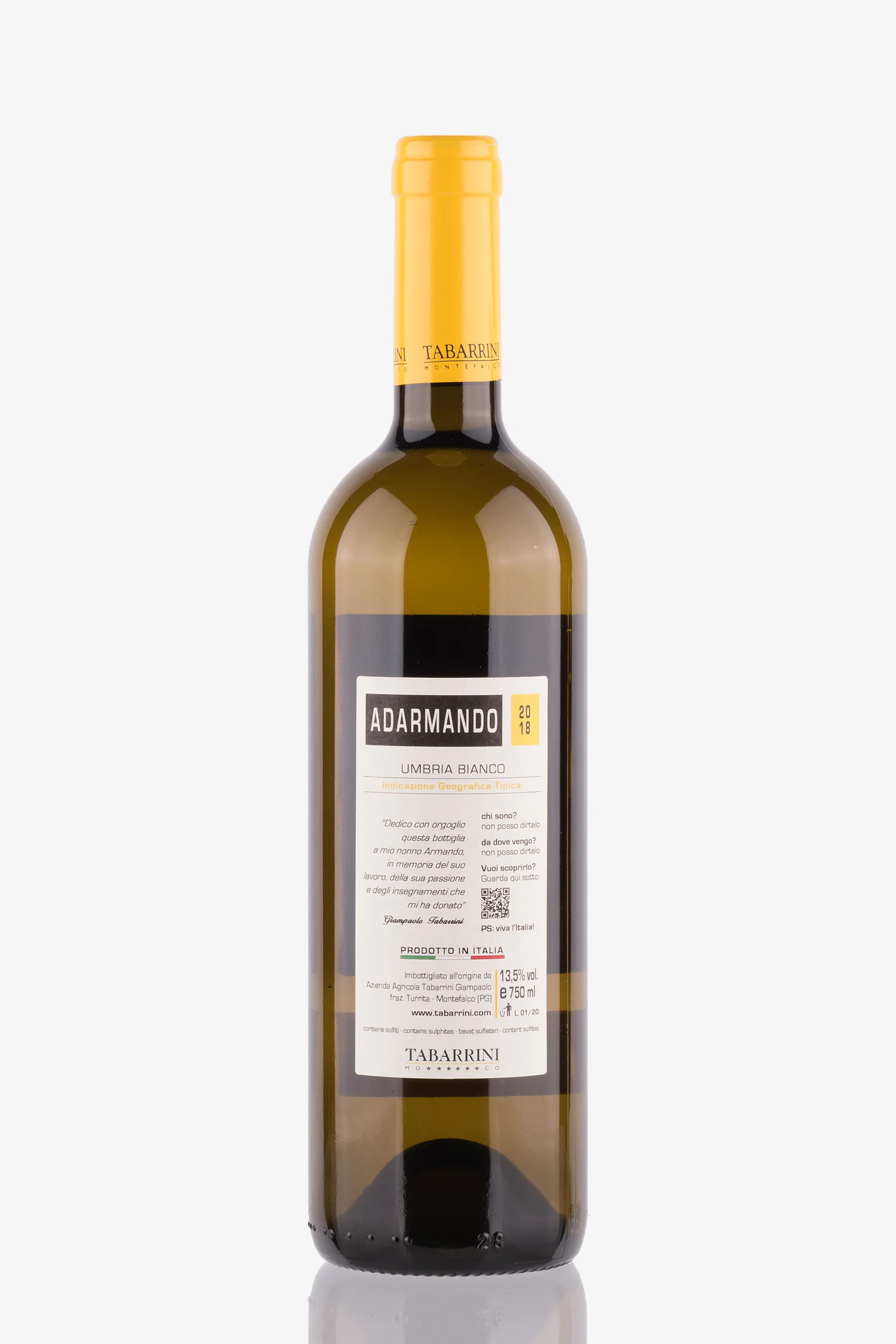 selected wine variant rear image