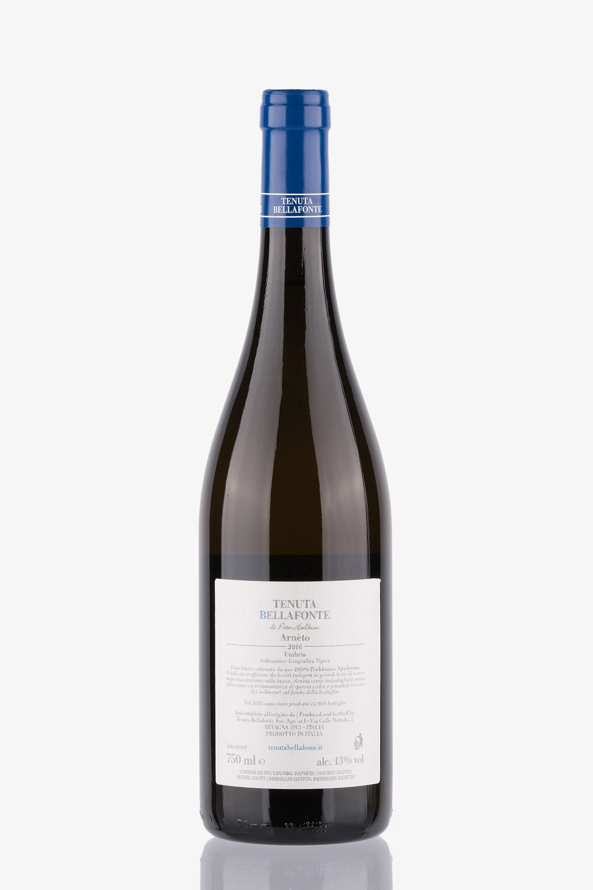 selected wine variant rear image