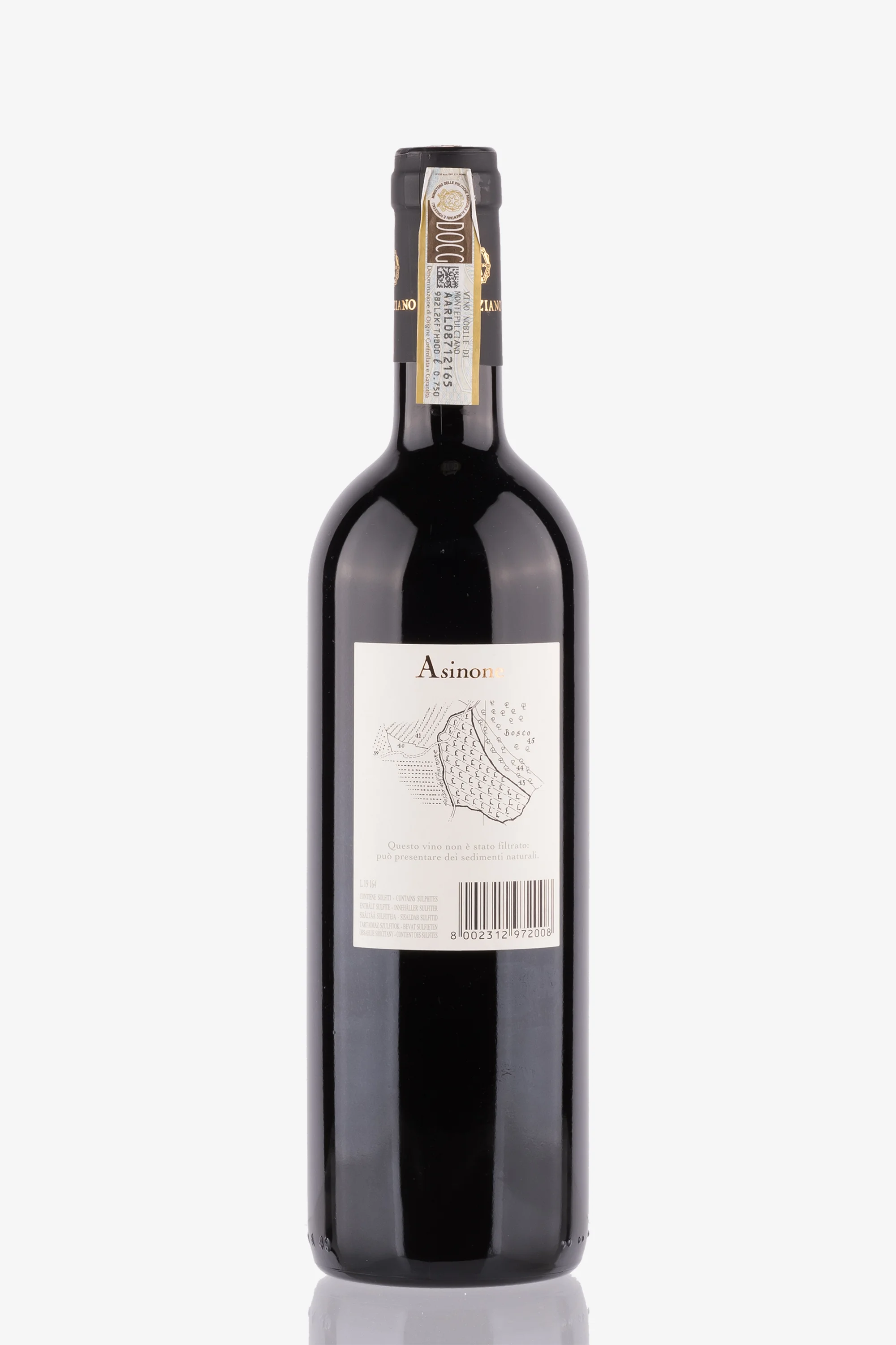 selected wine variant rear image