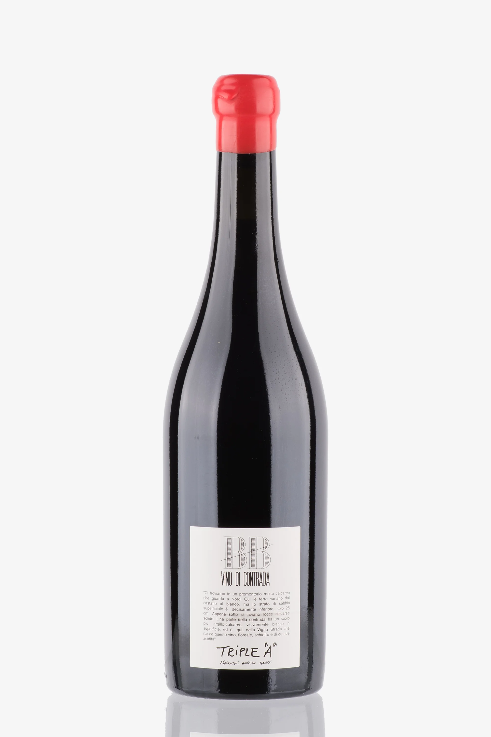 selected wine variant rear image
