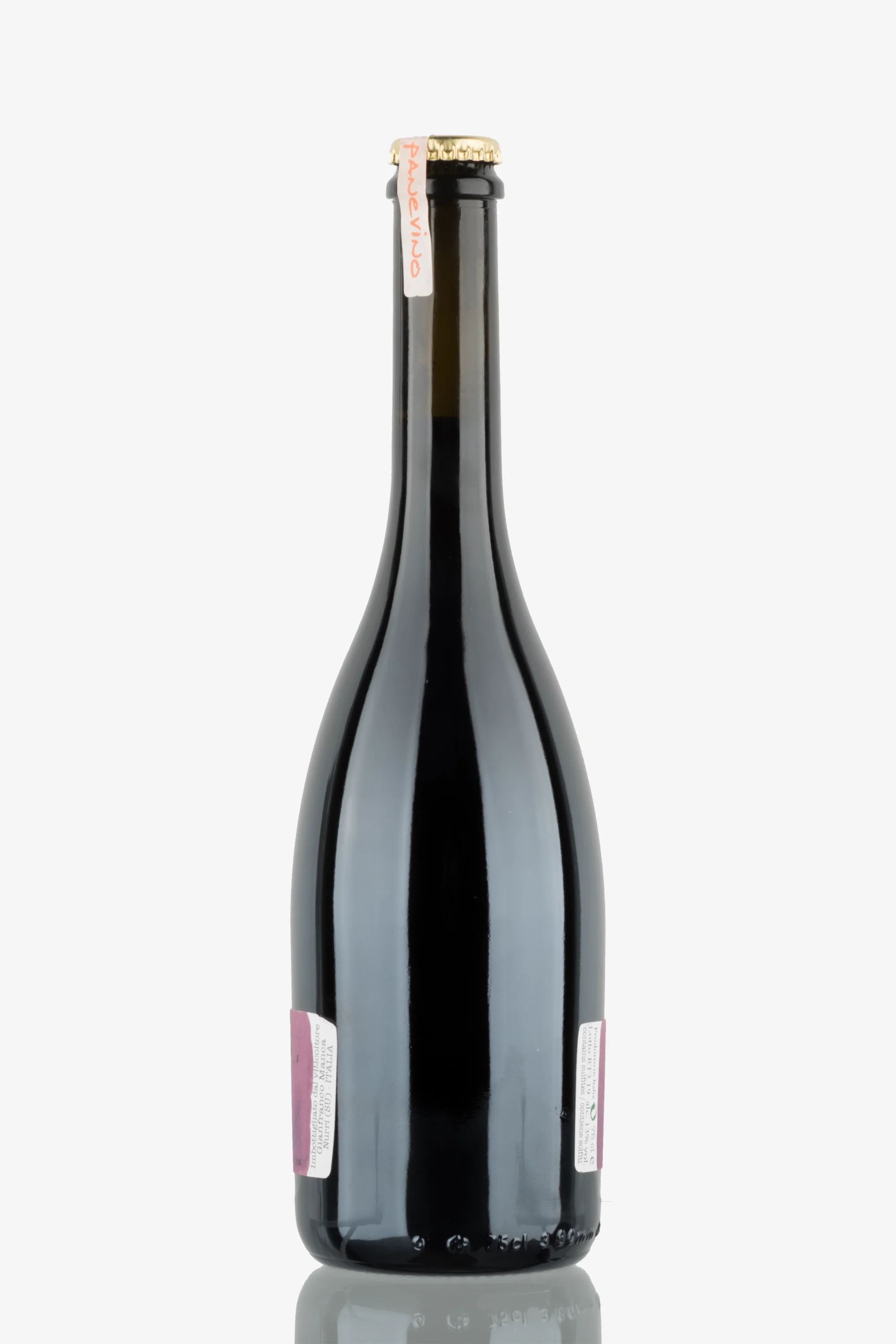 selected wine variant rear image