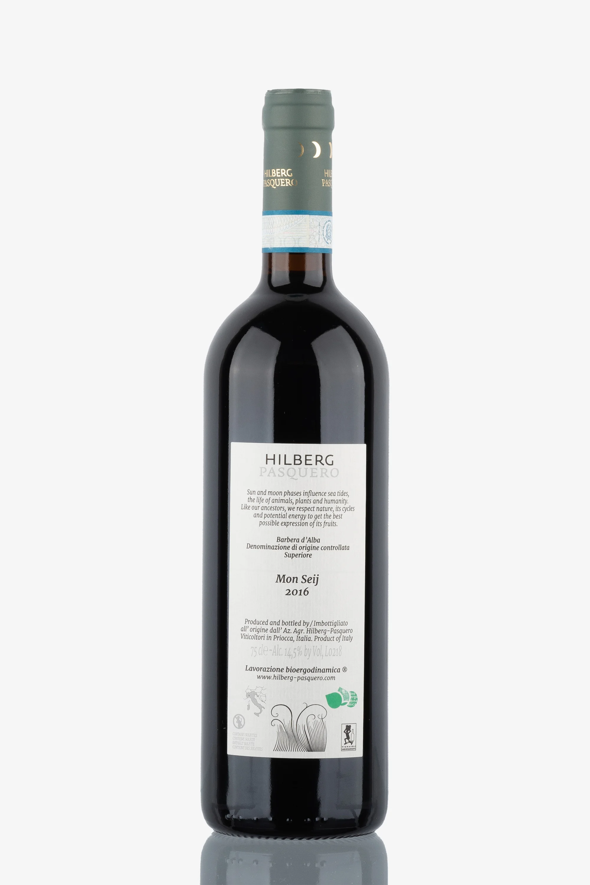 selected wine variant rear image