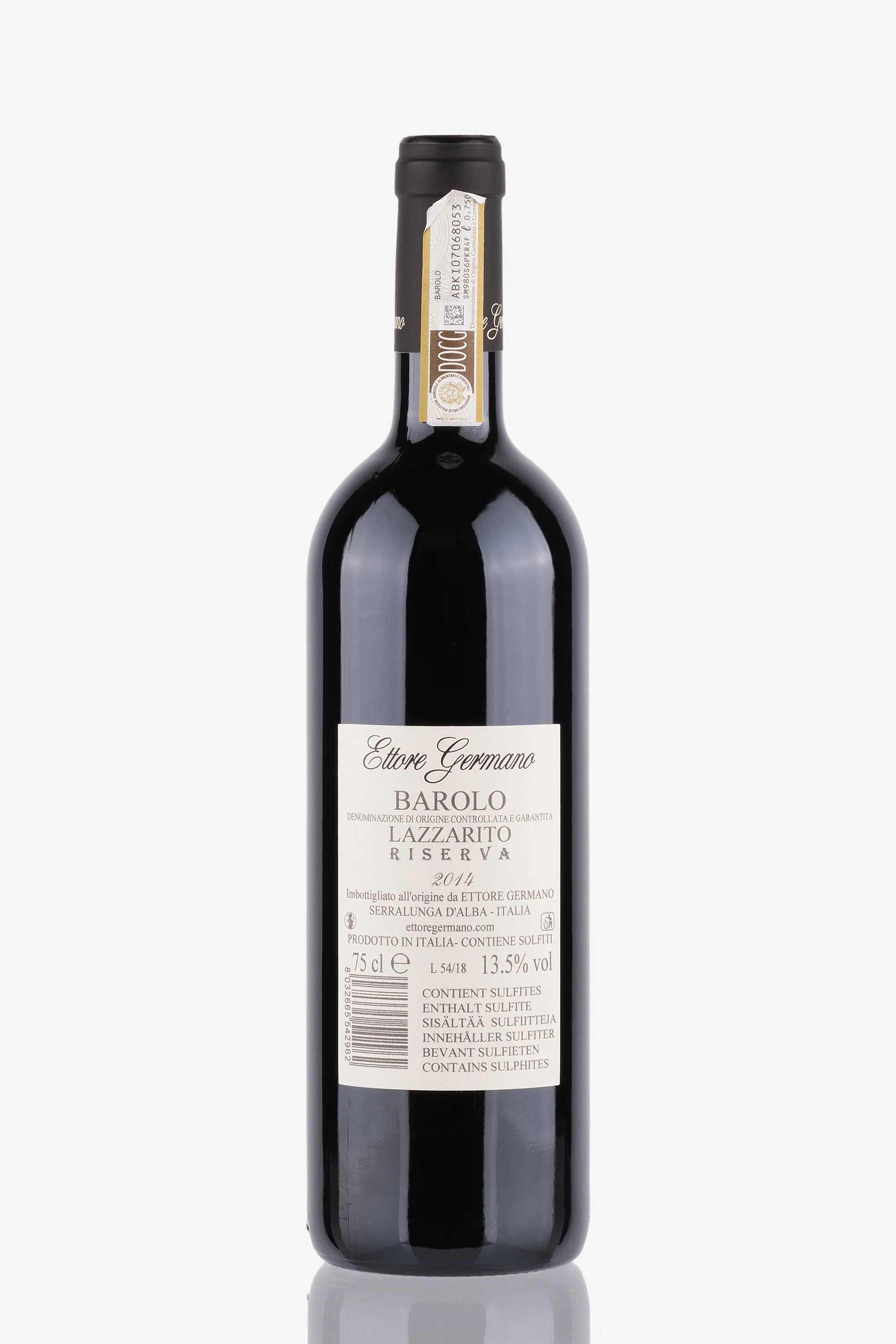 selected wine variant rear image