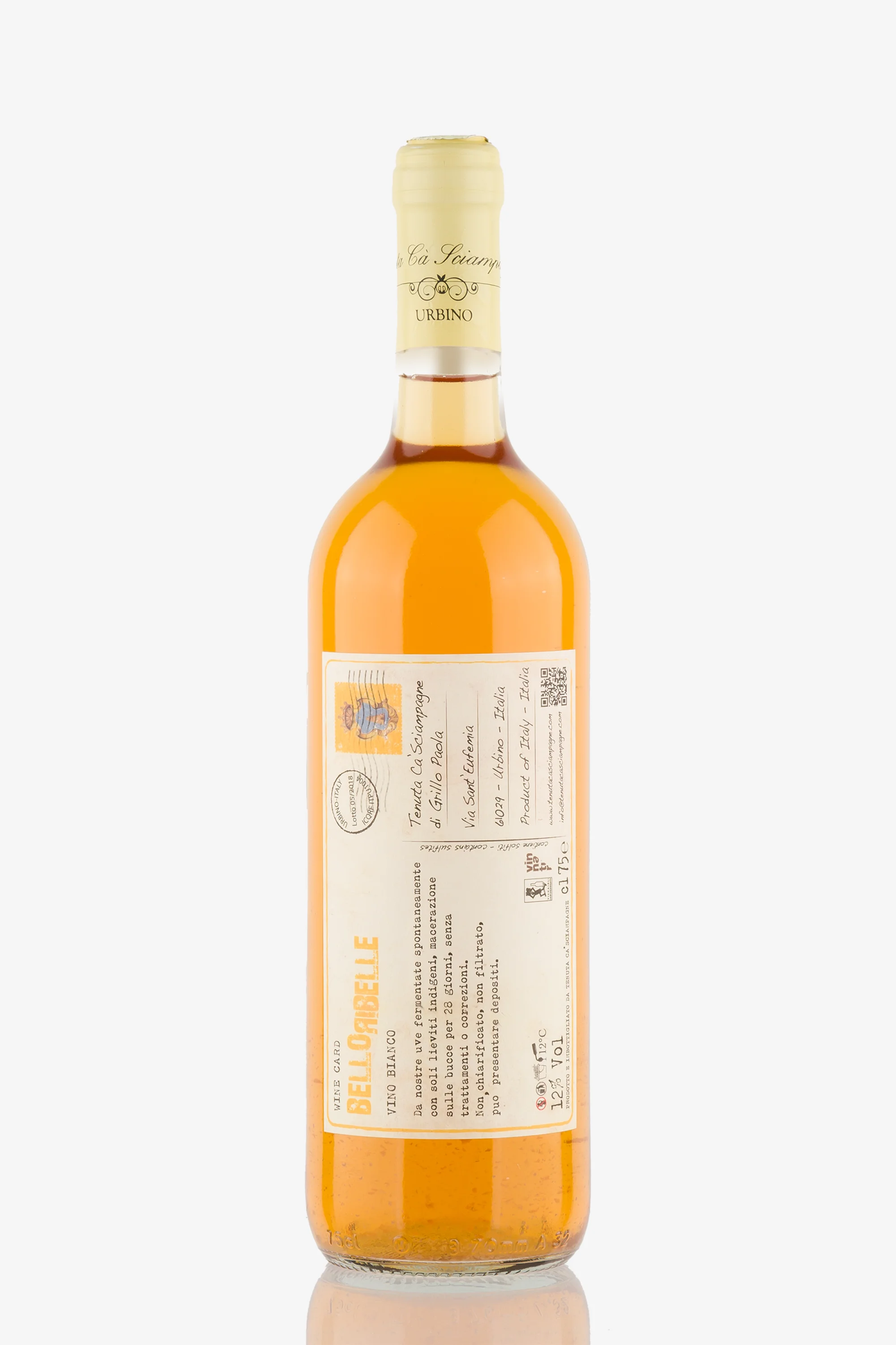 selected wine variant front image