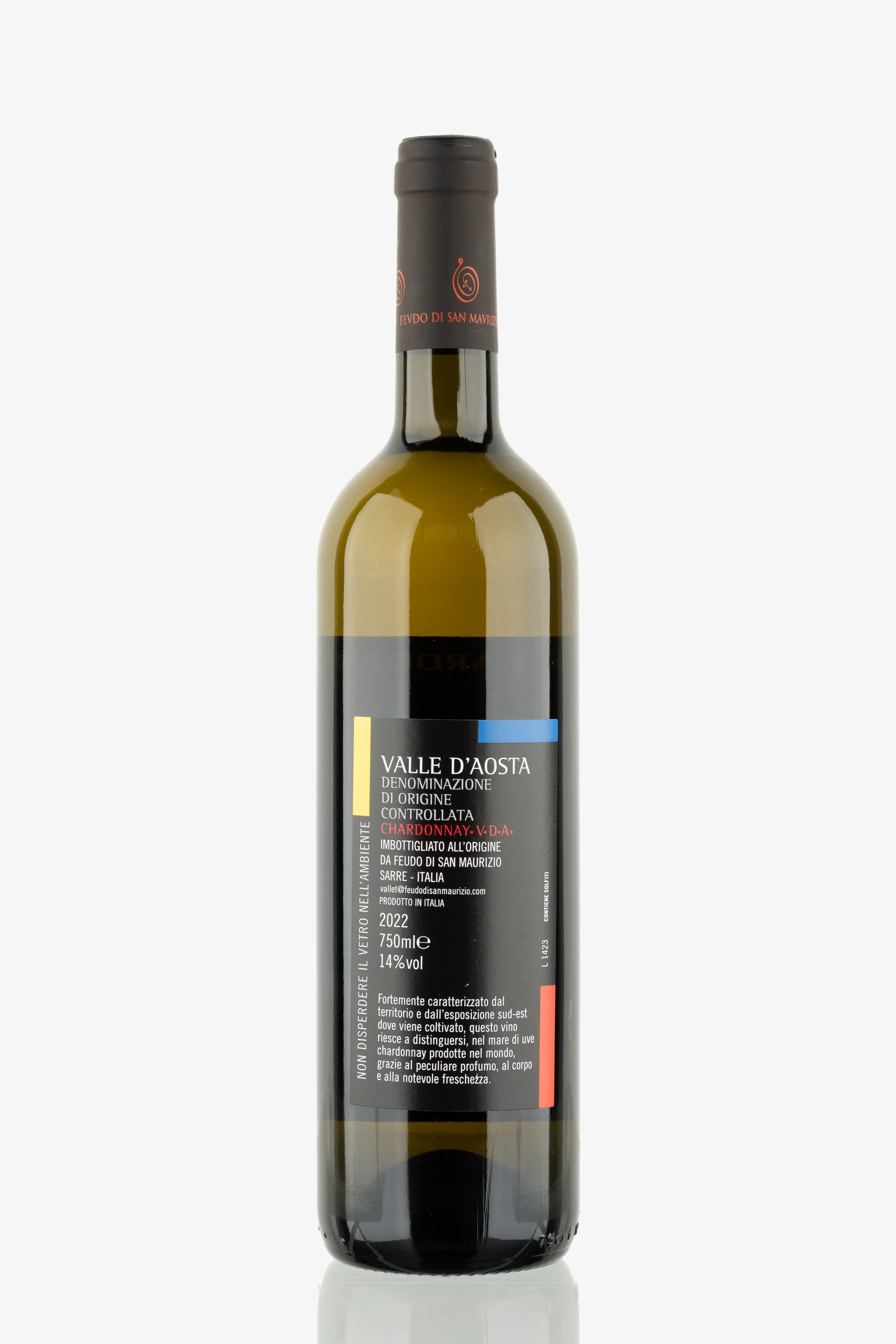 selected wine variant rear image