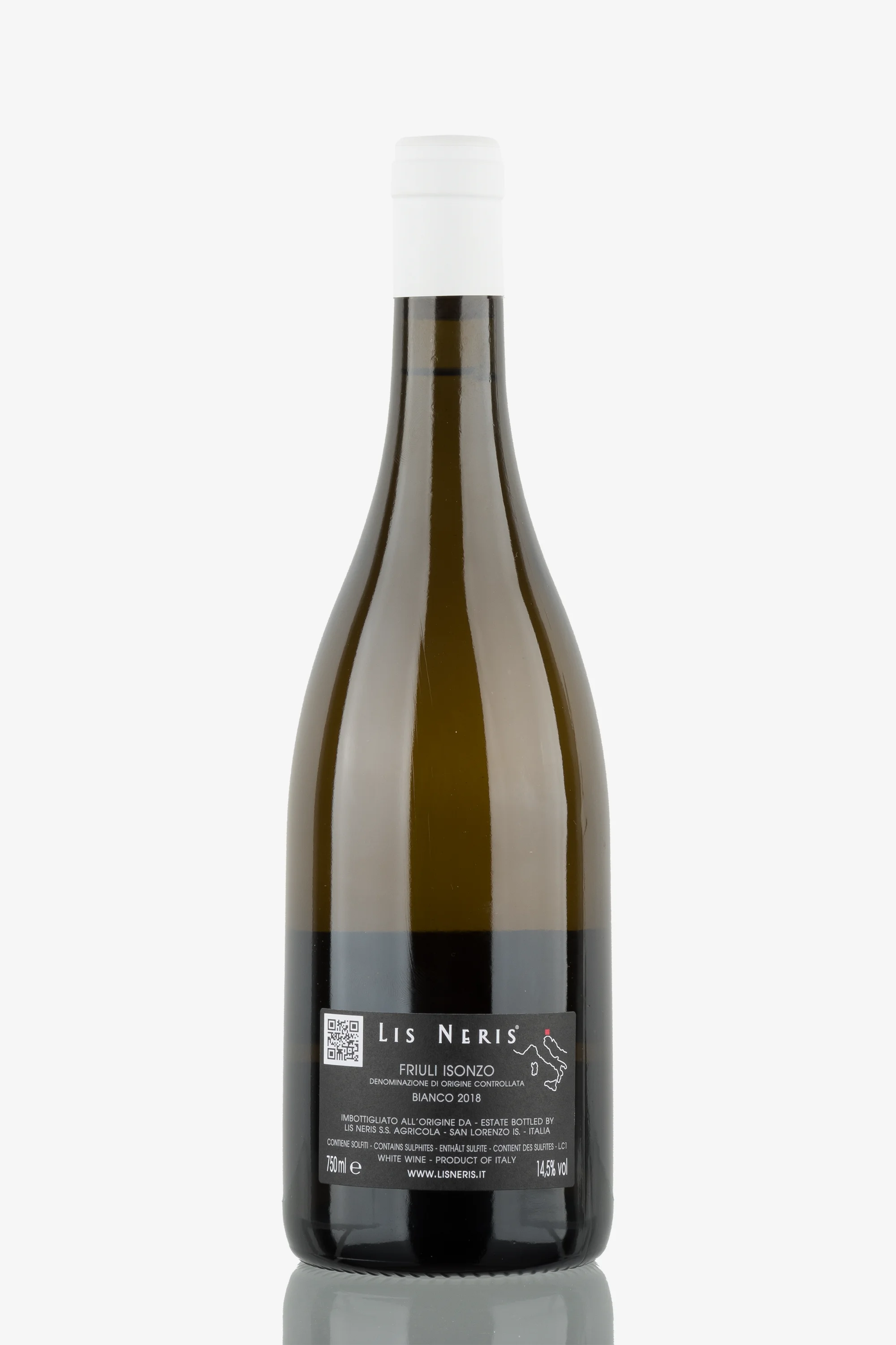 selected wine variant rear image