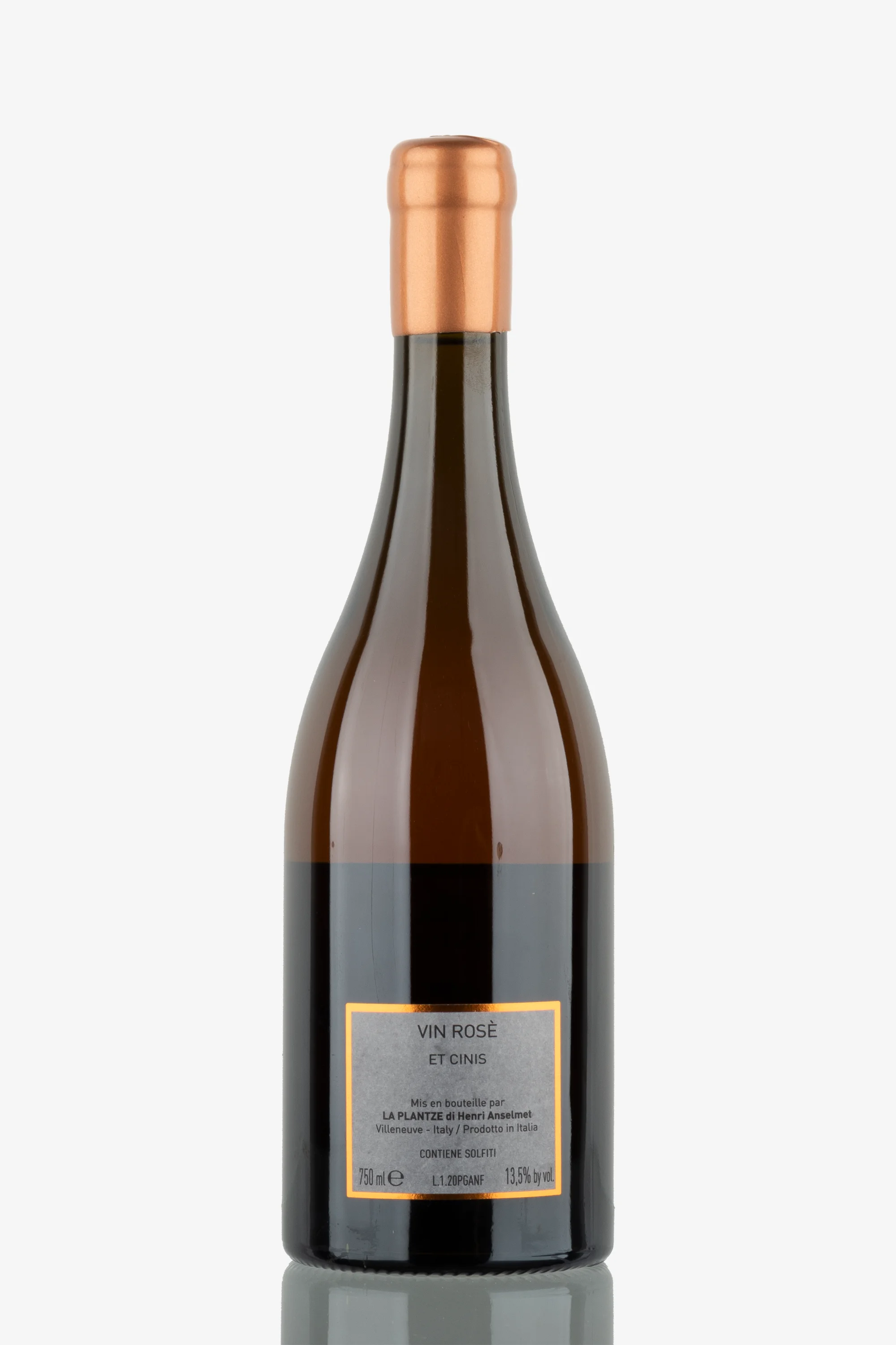 selected wine variant rear image