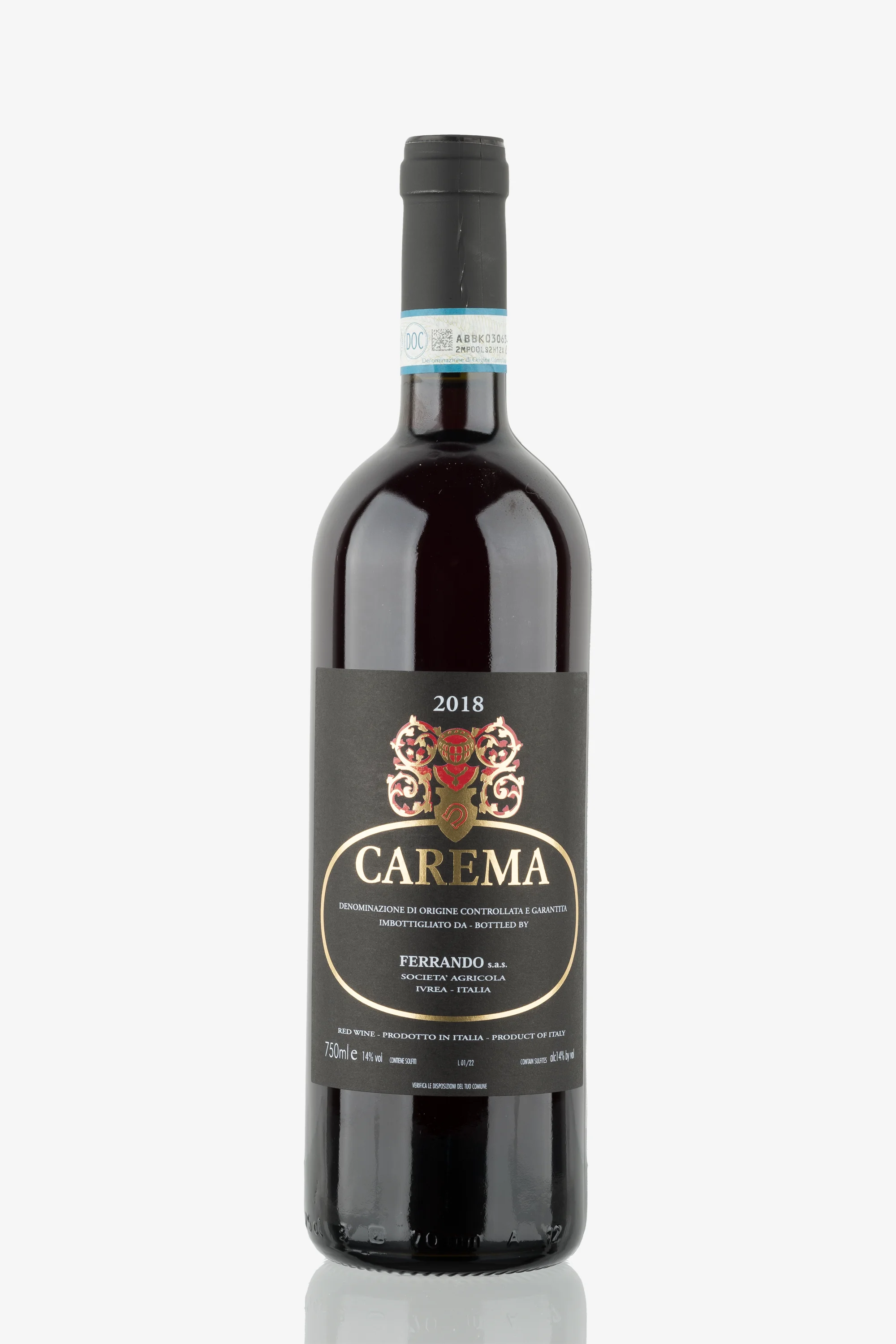 selected wine variant front image