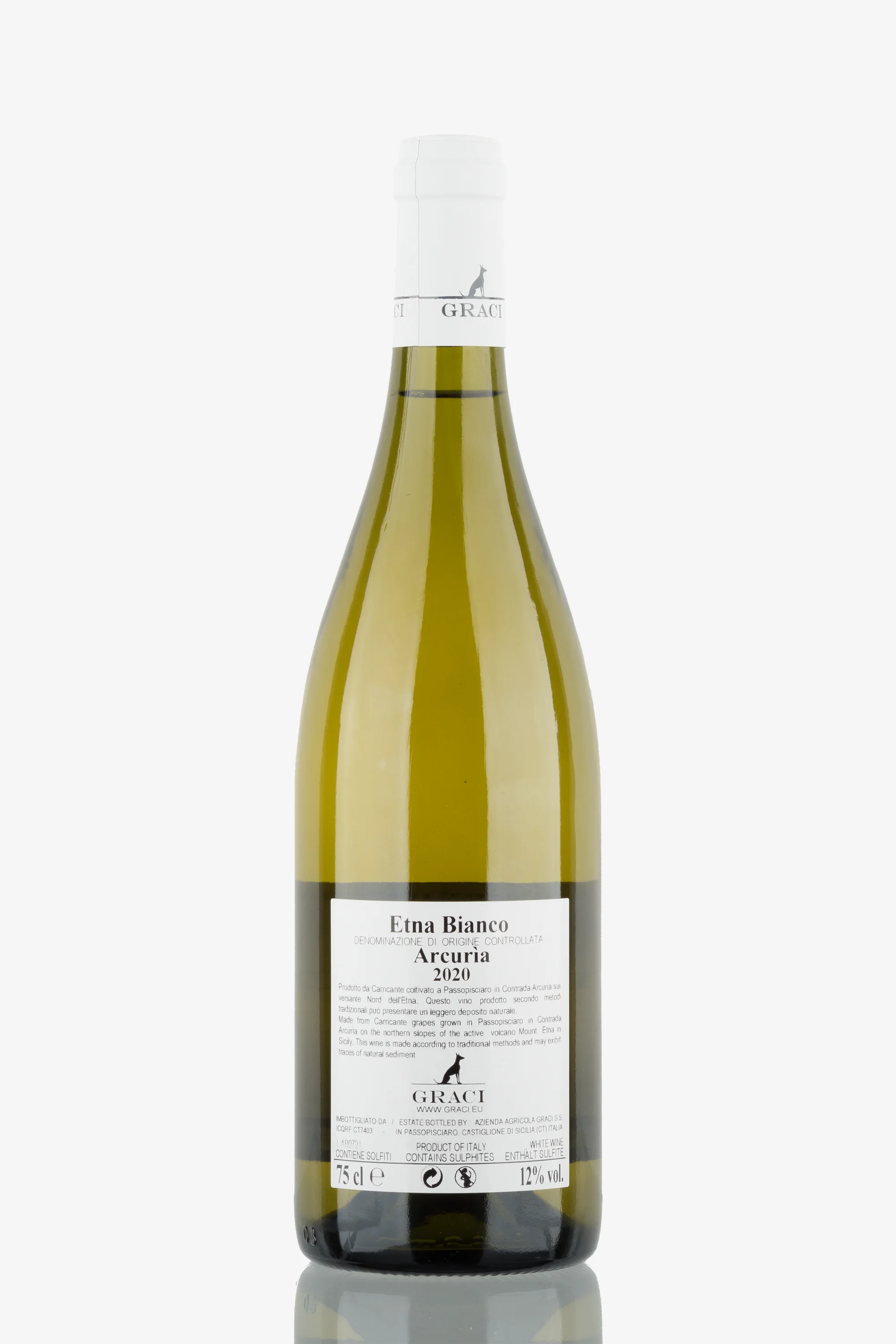 selected wine variant rear image