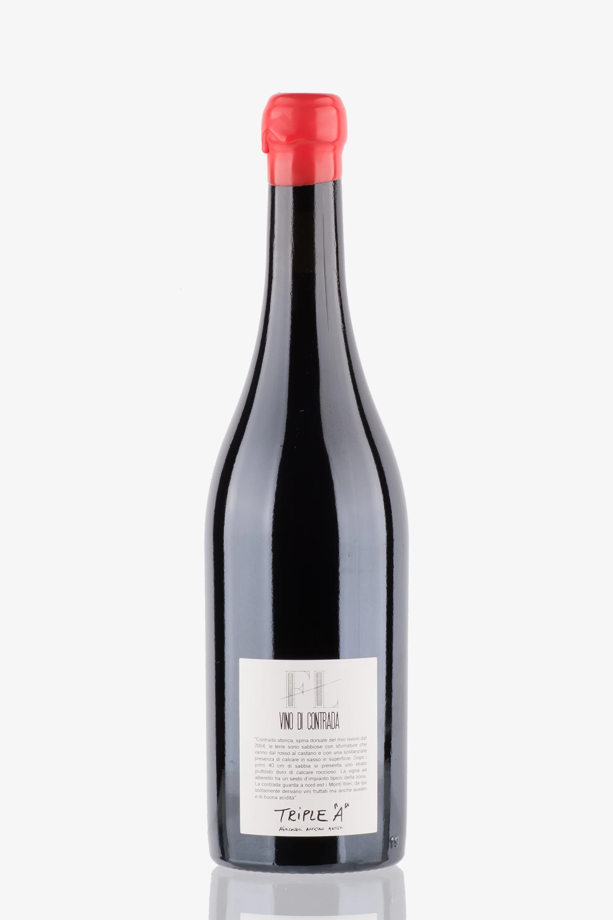 selected wine variant rear image