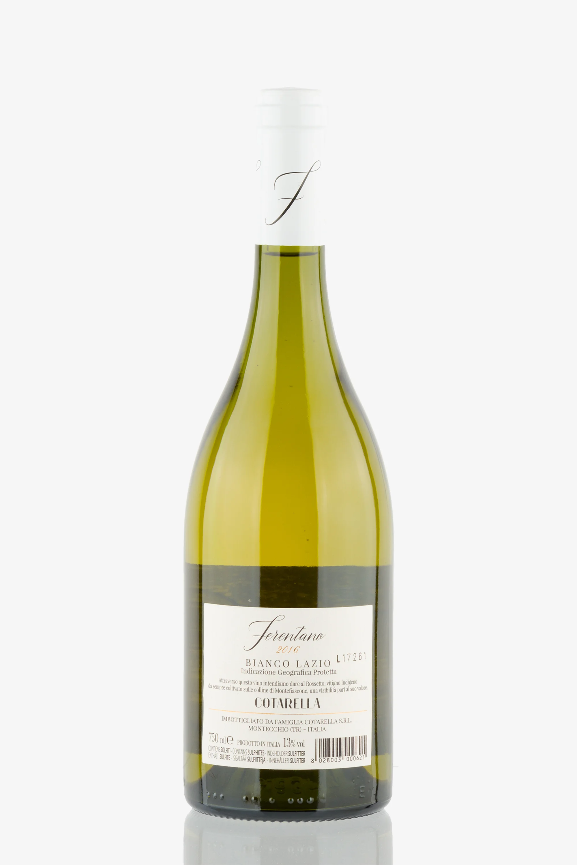 selected wine variant rear image