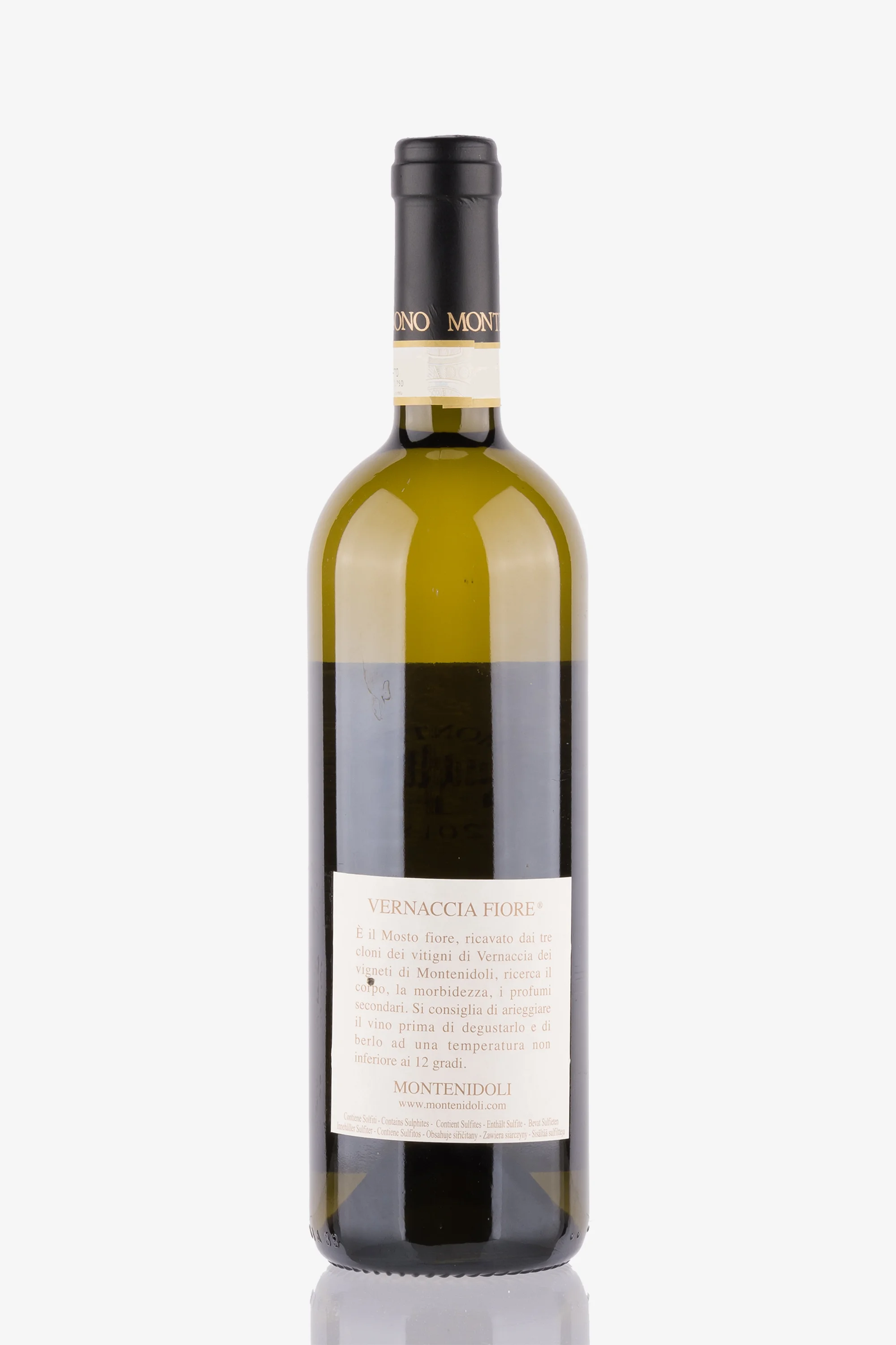 selected wine variant rear image