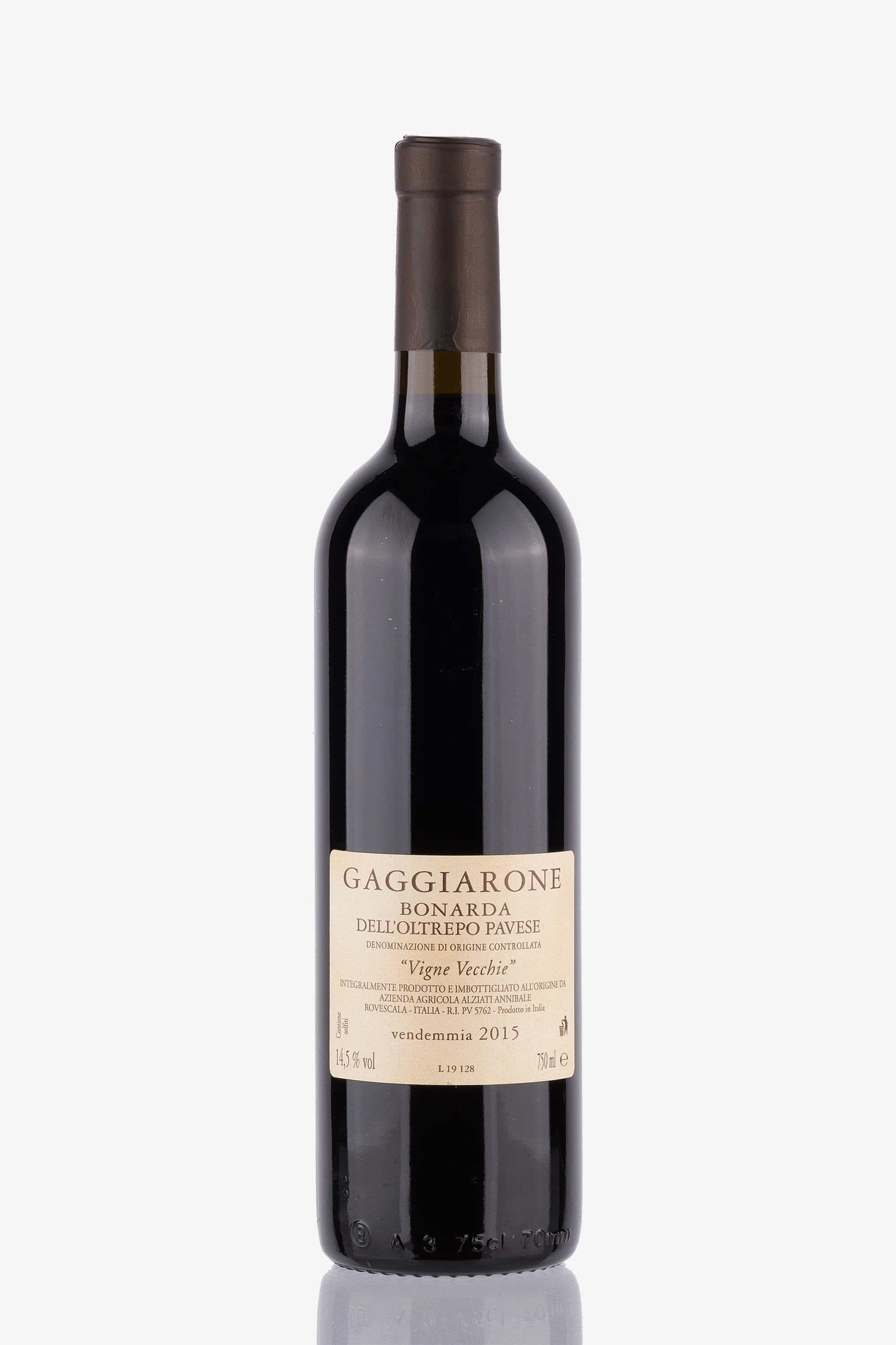 selected wine variant rear image