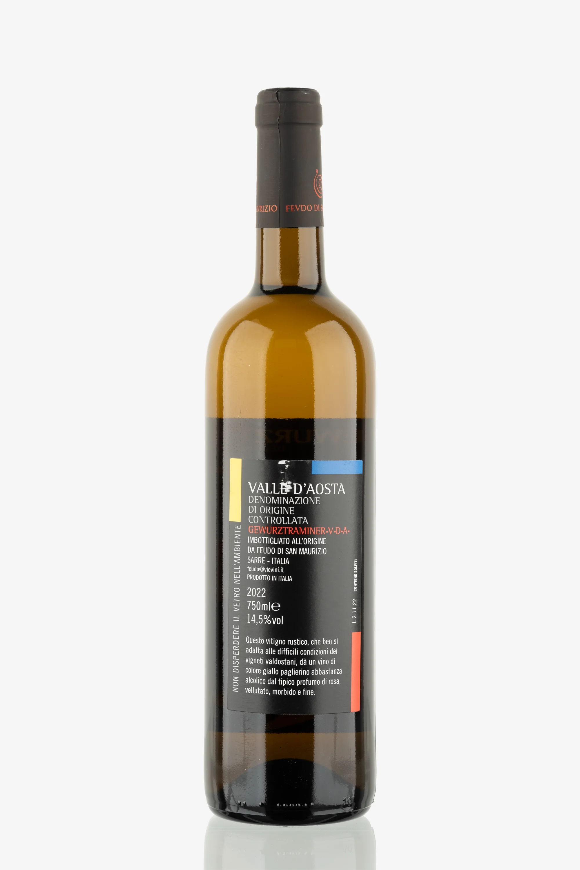 selected wine variant rear image