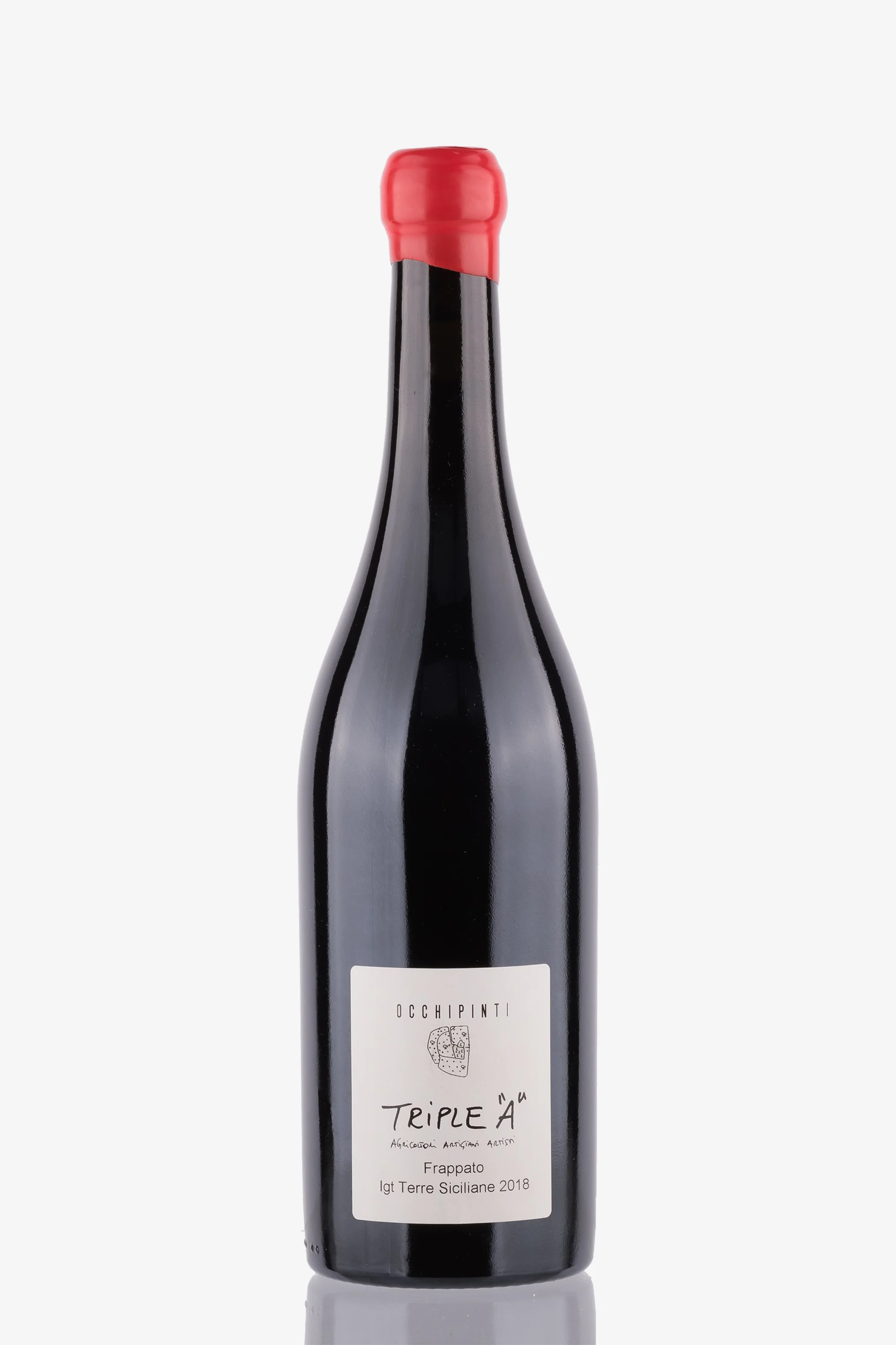 selected wine variant rear image