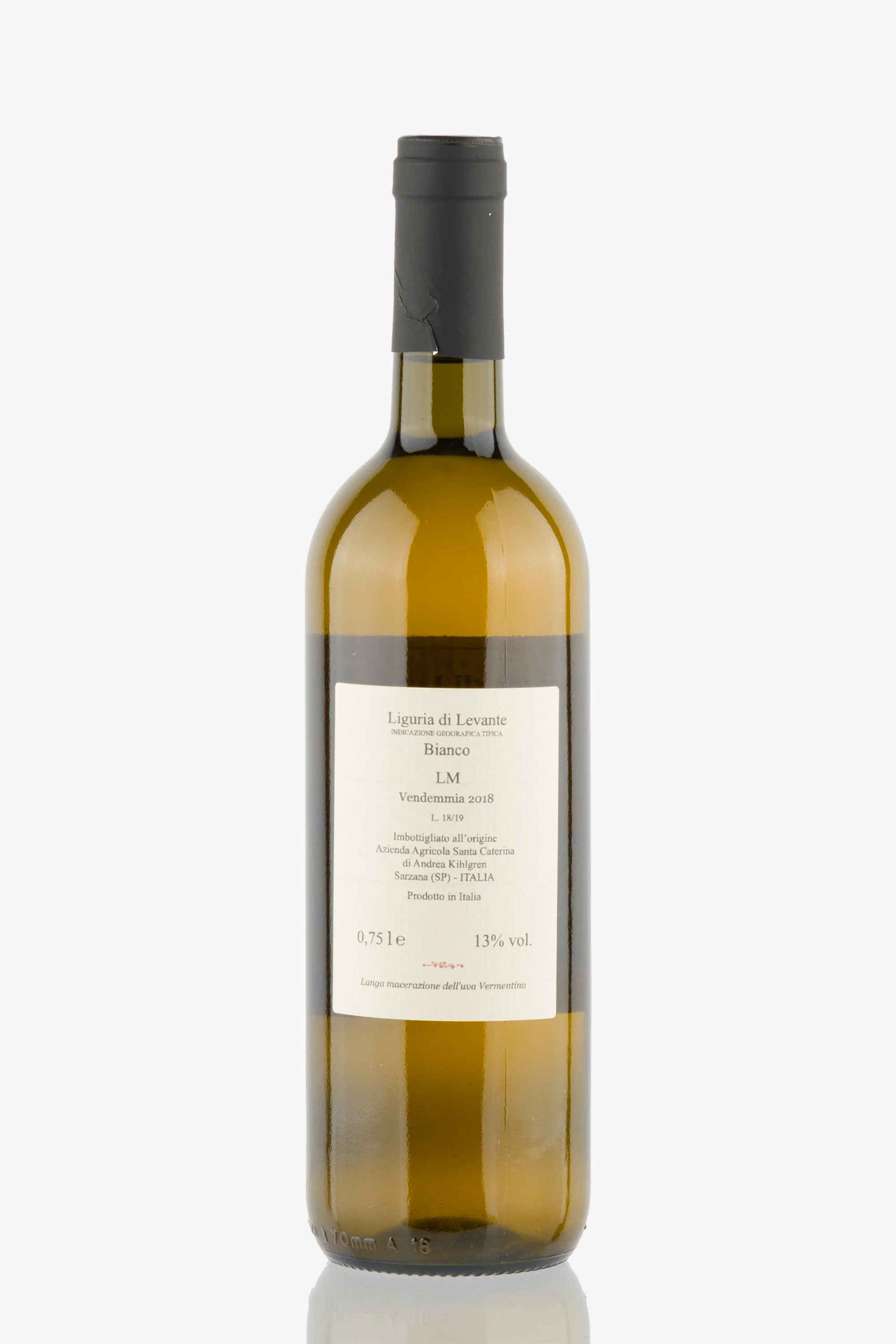 selected wine variant rear image