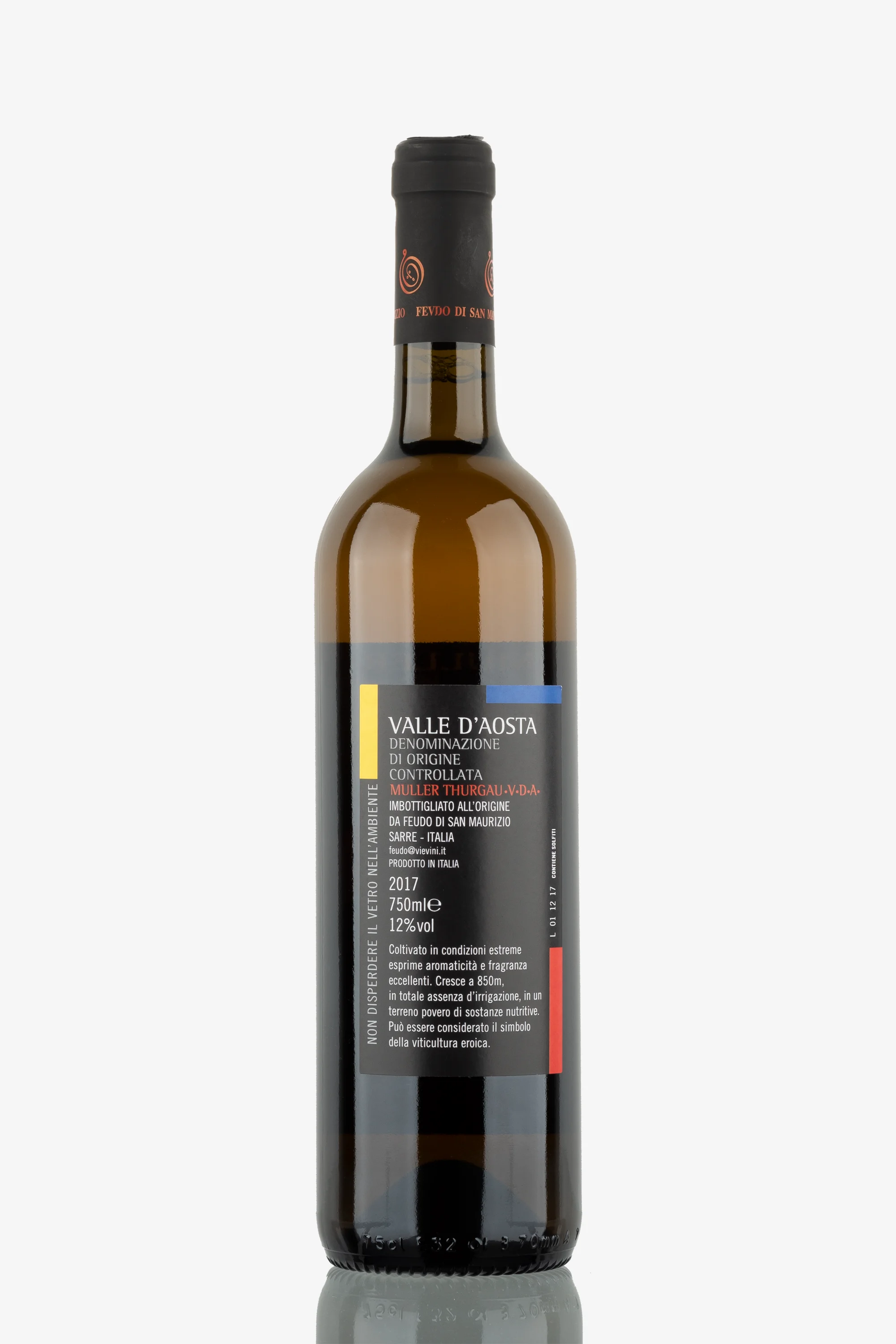 selected wine variant rear image