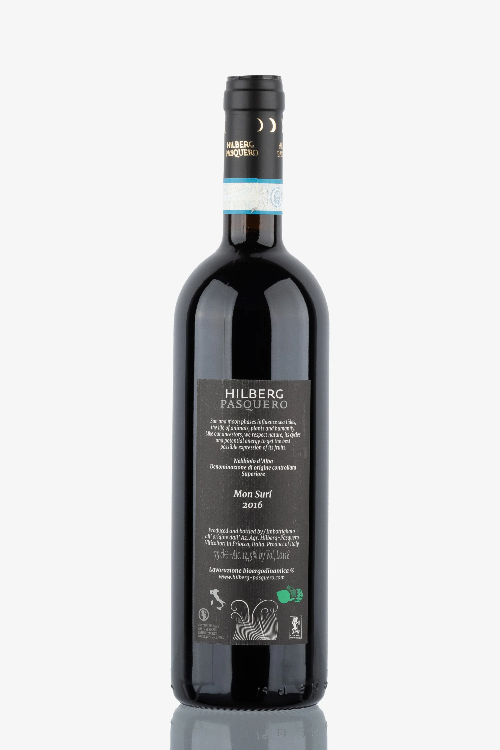selected wine variant rear image