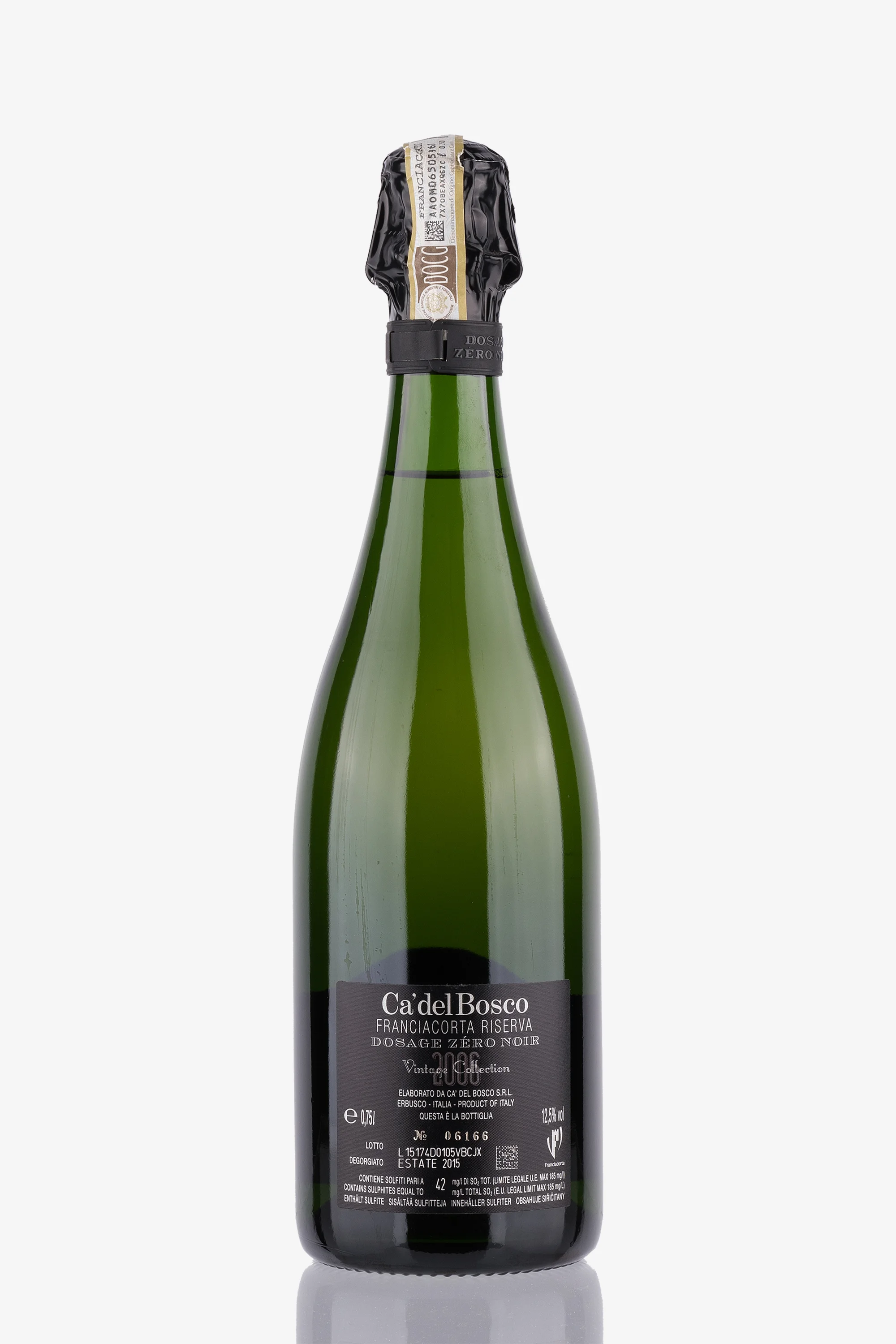 selected wine variant rear image