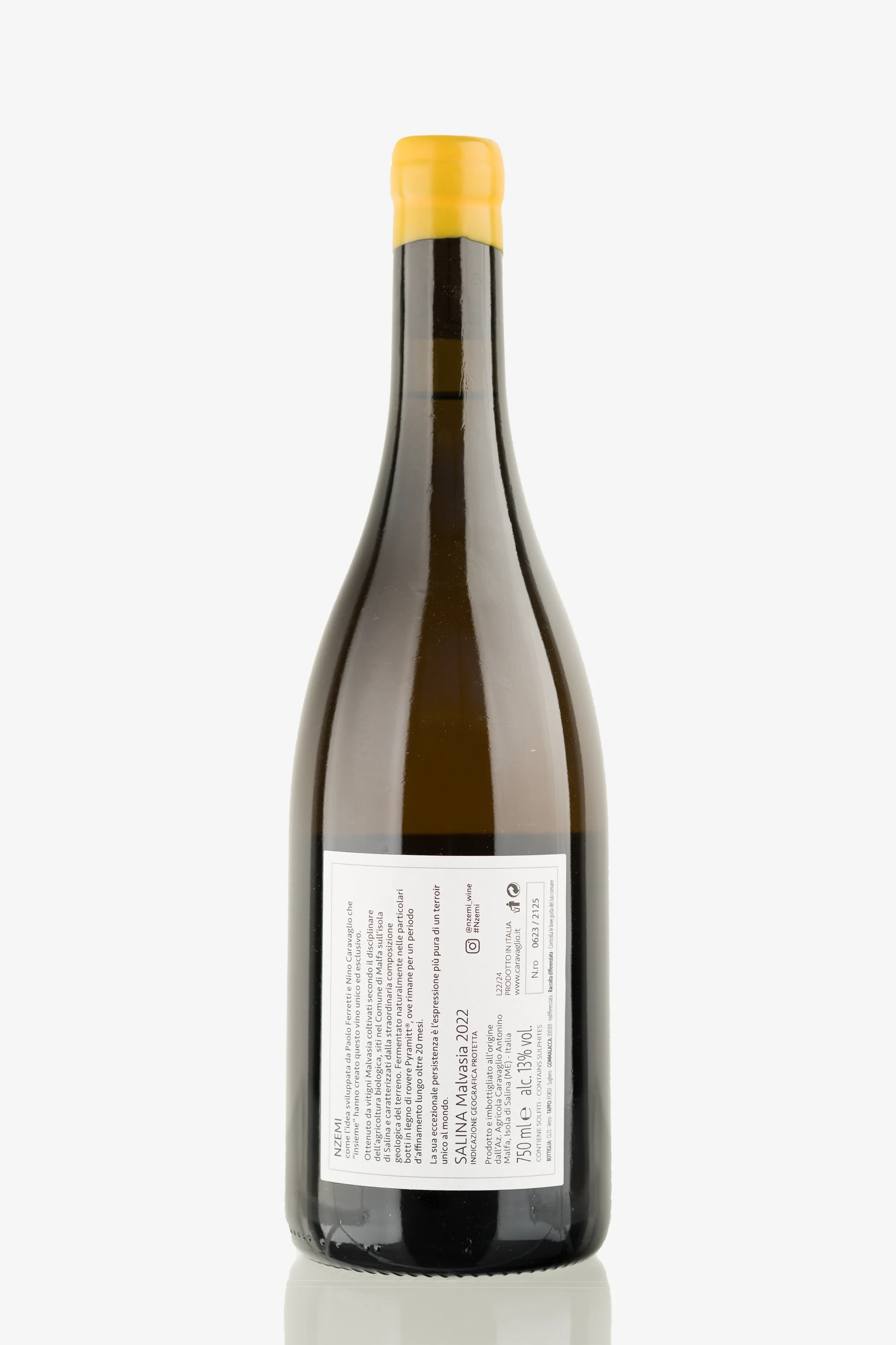 selected wine variant rear image