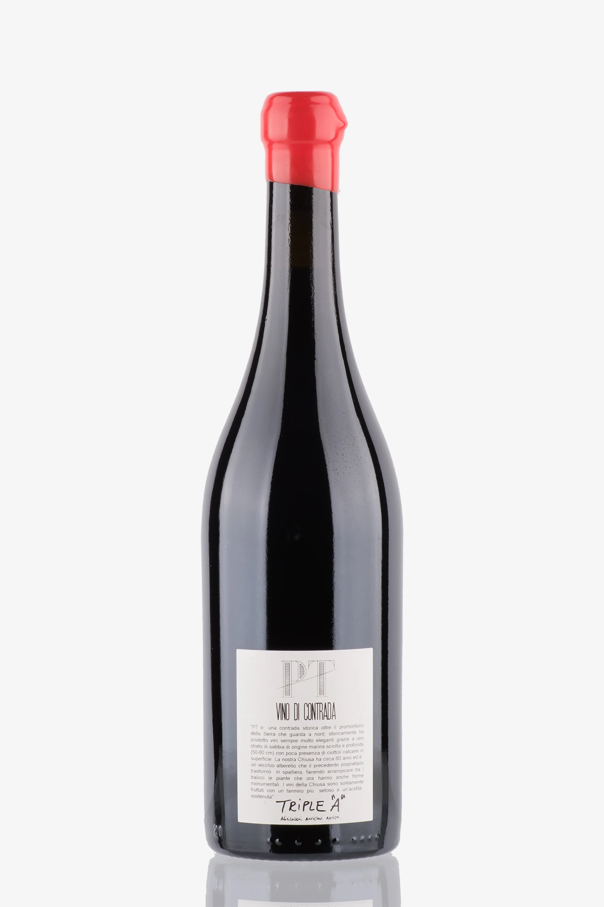 selected wine variant rear image
