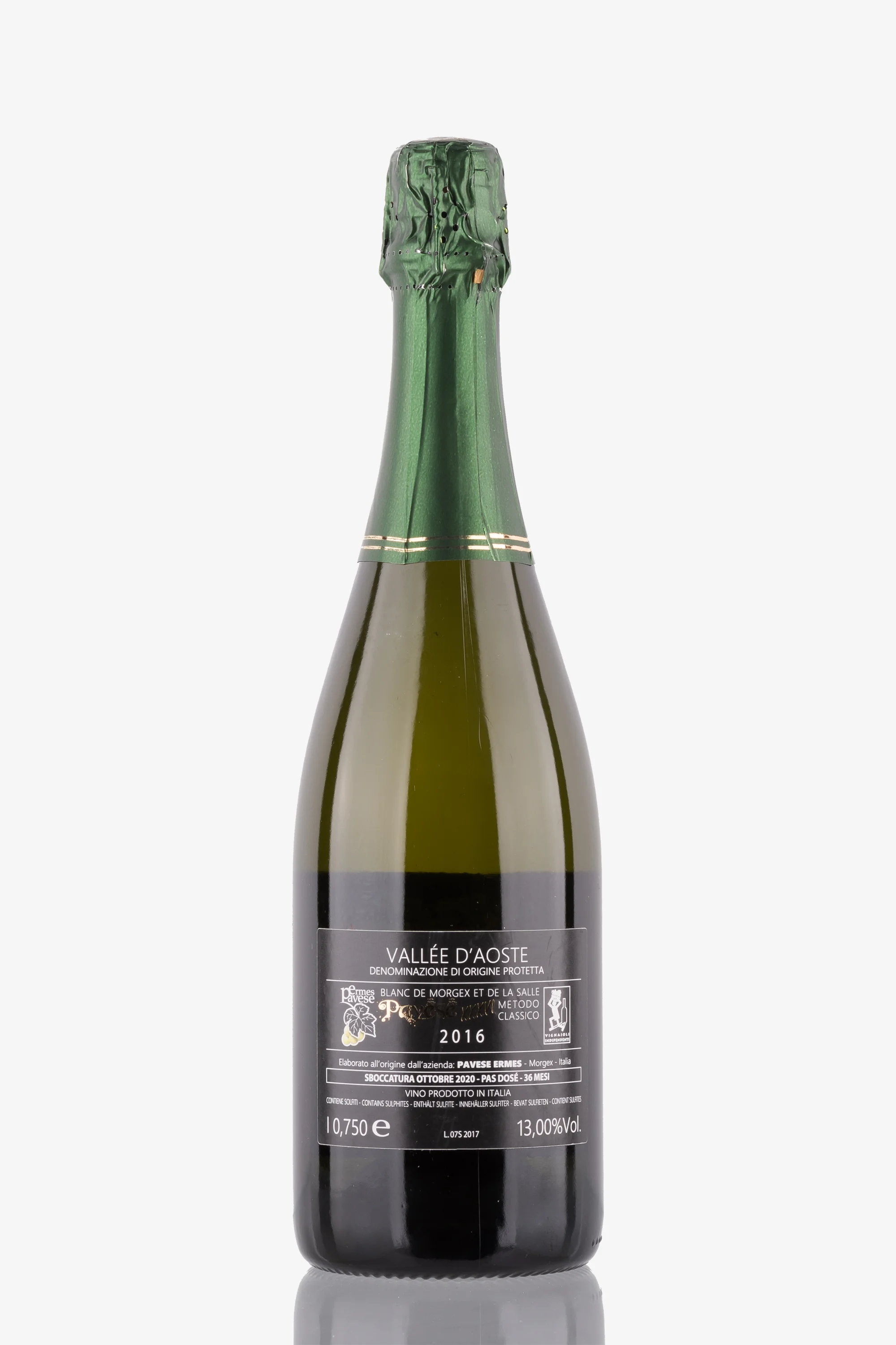 selected wine variant rear image