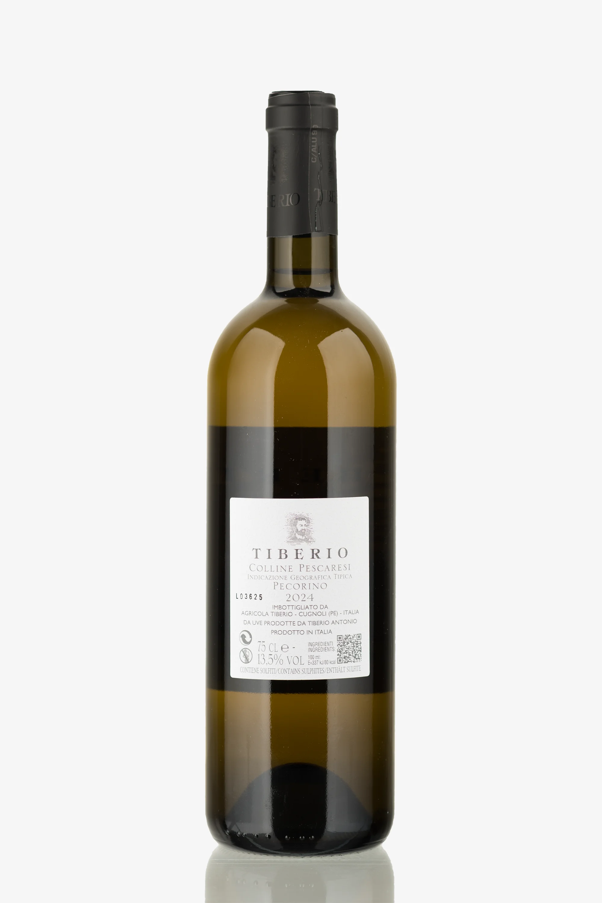 selected wine variant rear image