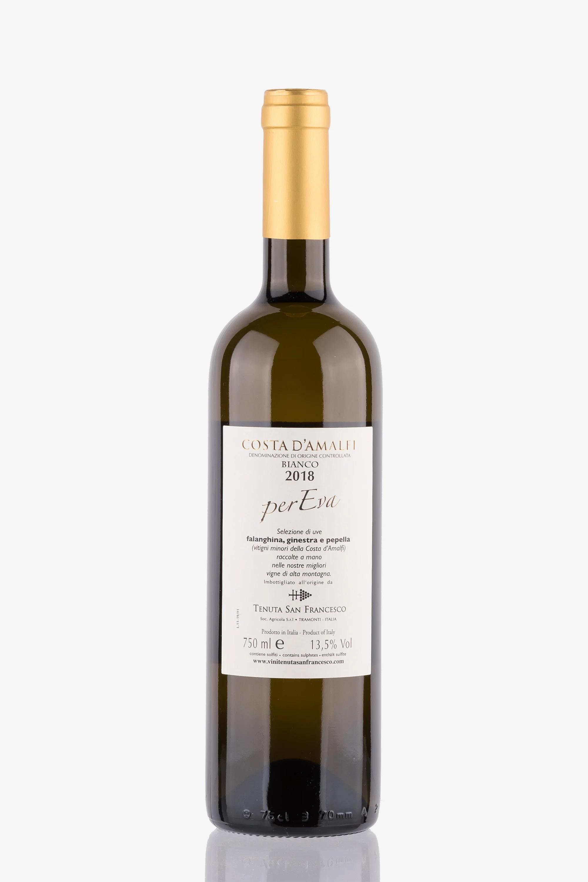 selected wine variant rear image
