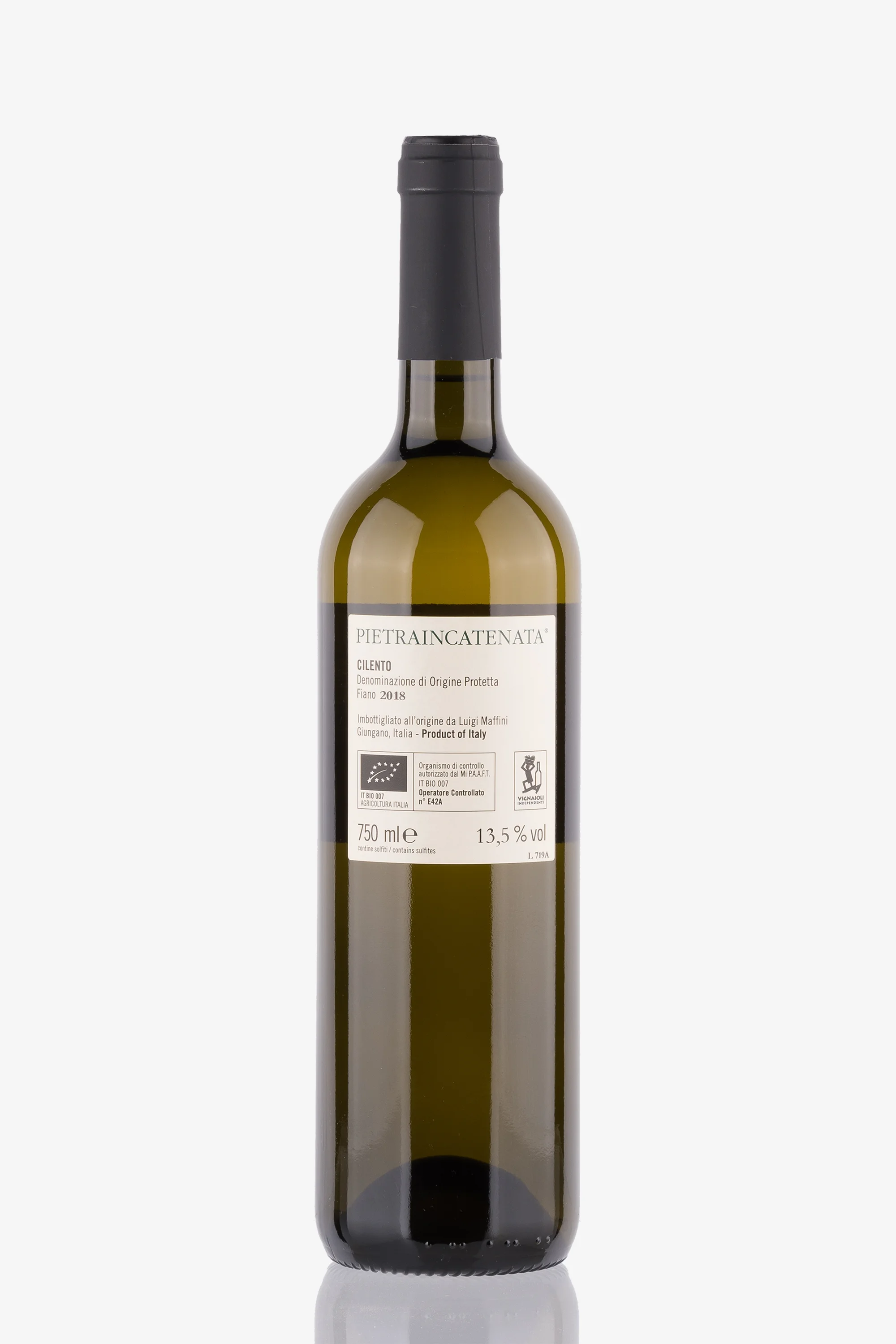 selected wine variant rear image
