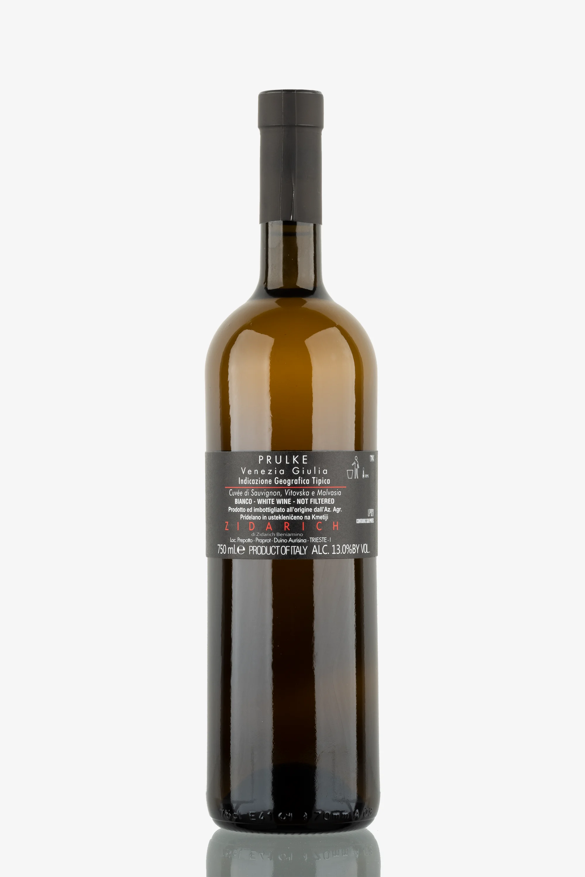 selected wine variant rear image