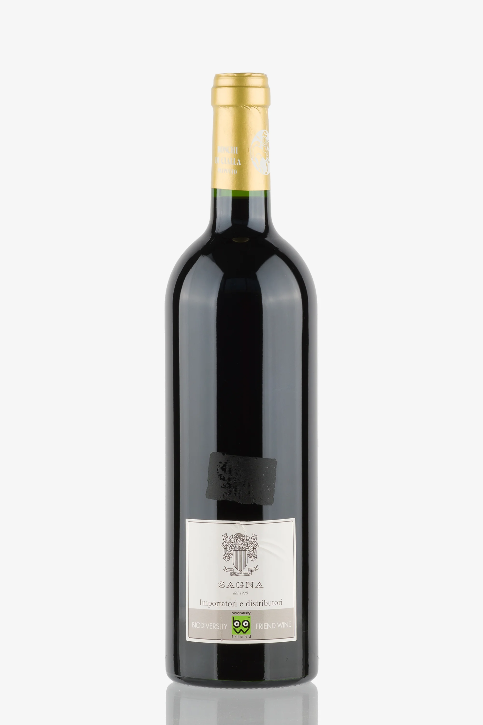 selected wine variant rear image