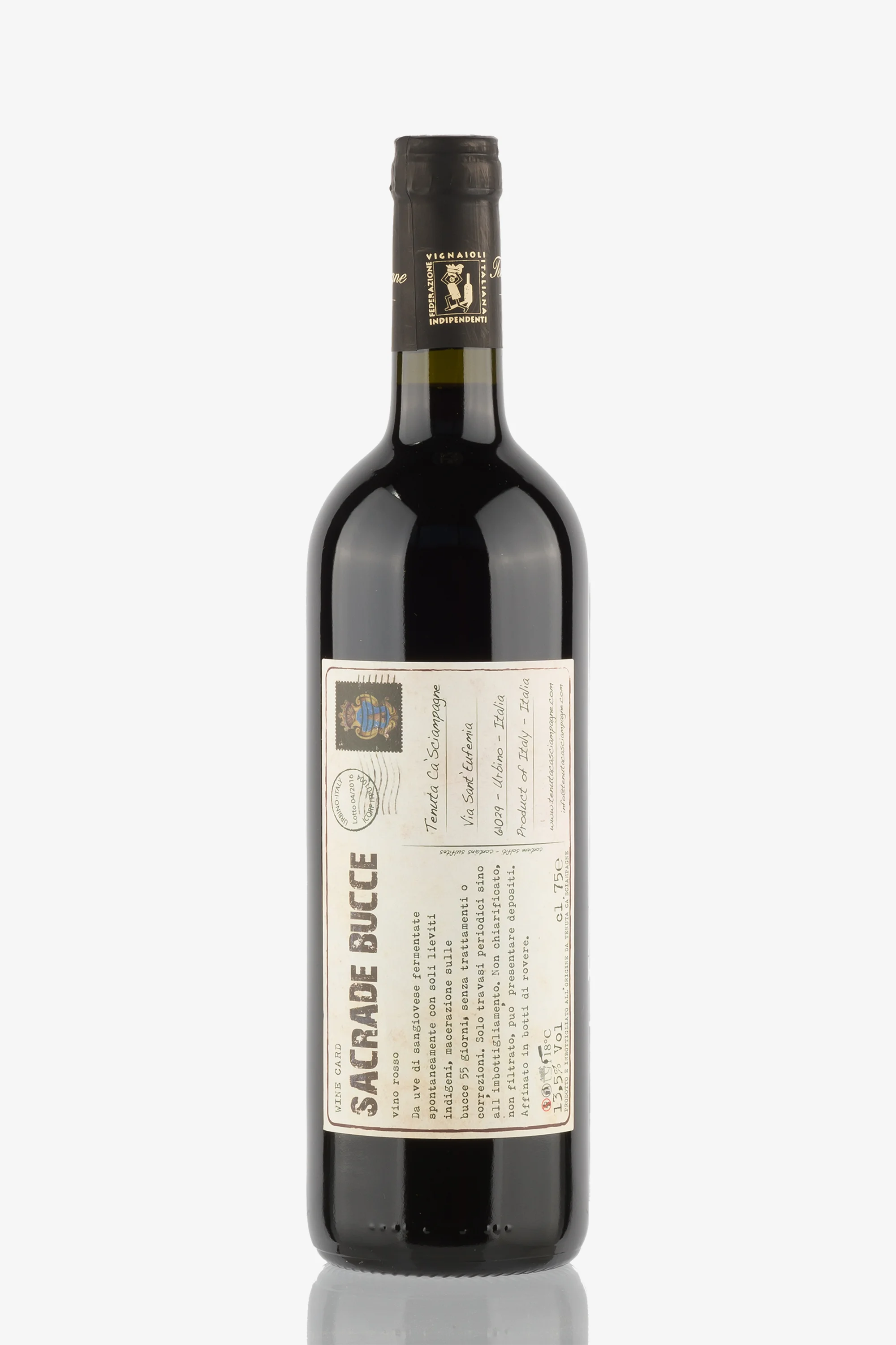 selected wine variant front image