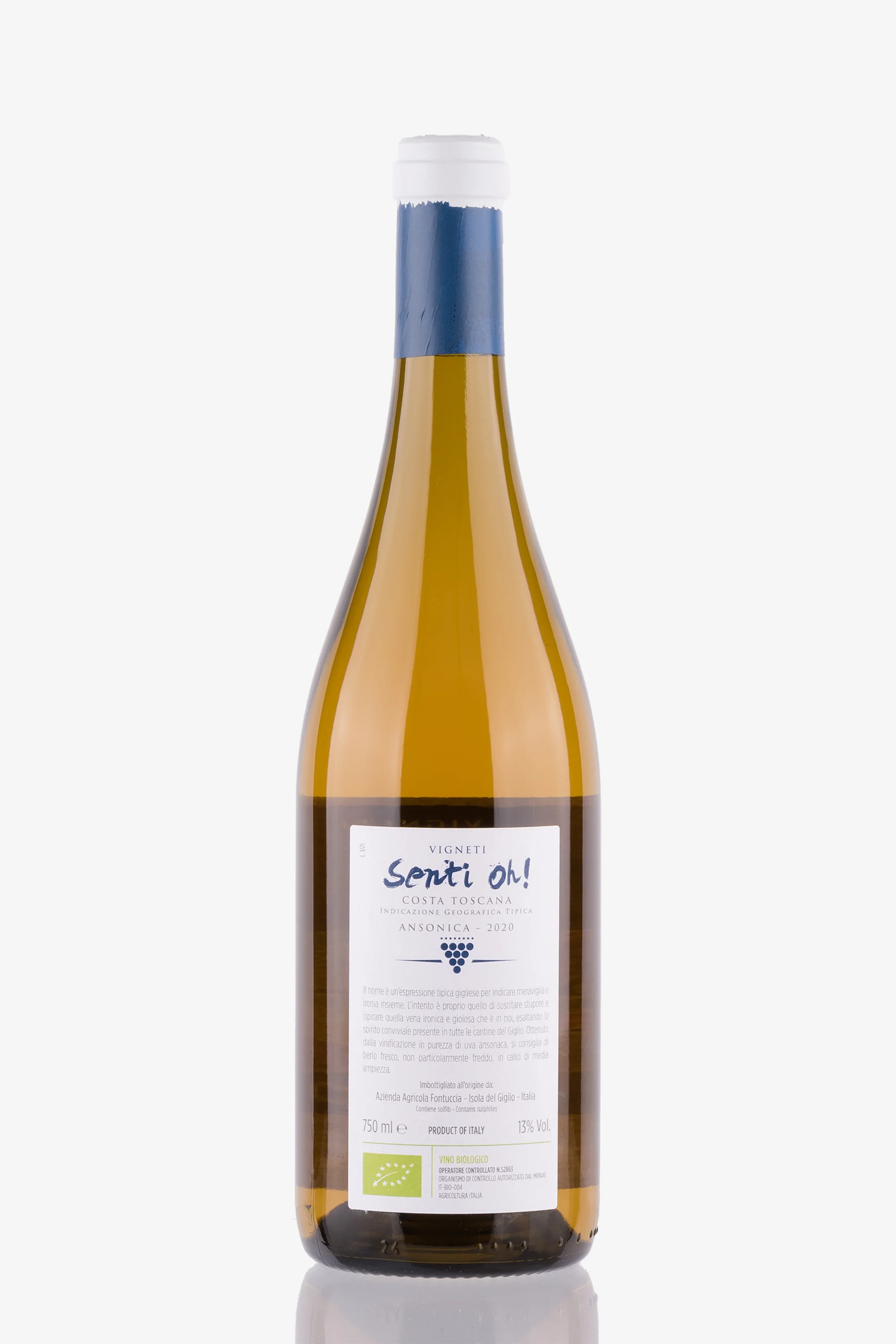 selected wine variant rear image
