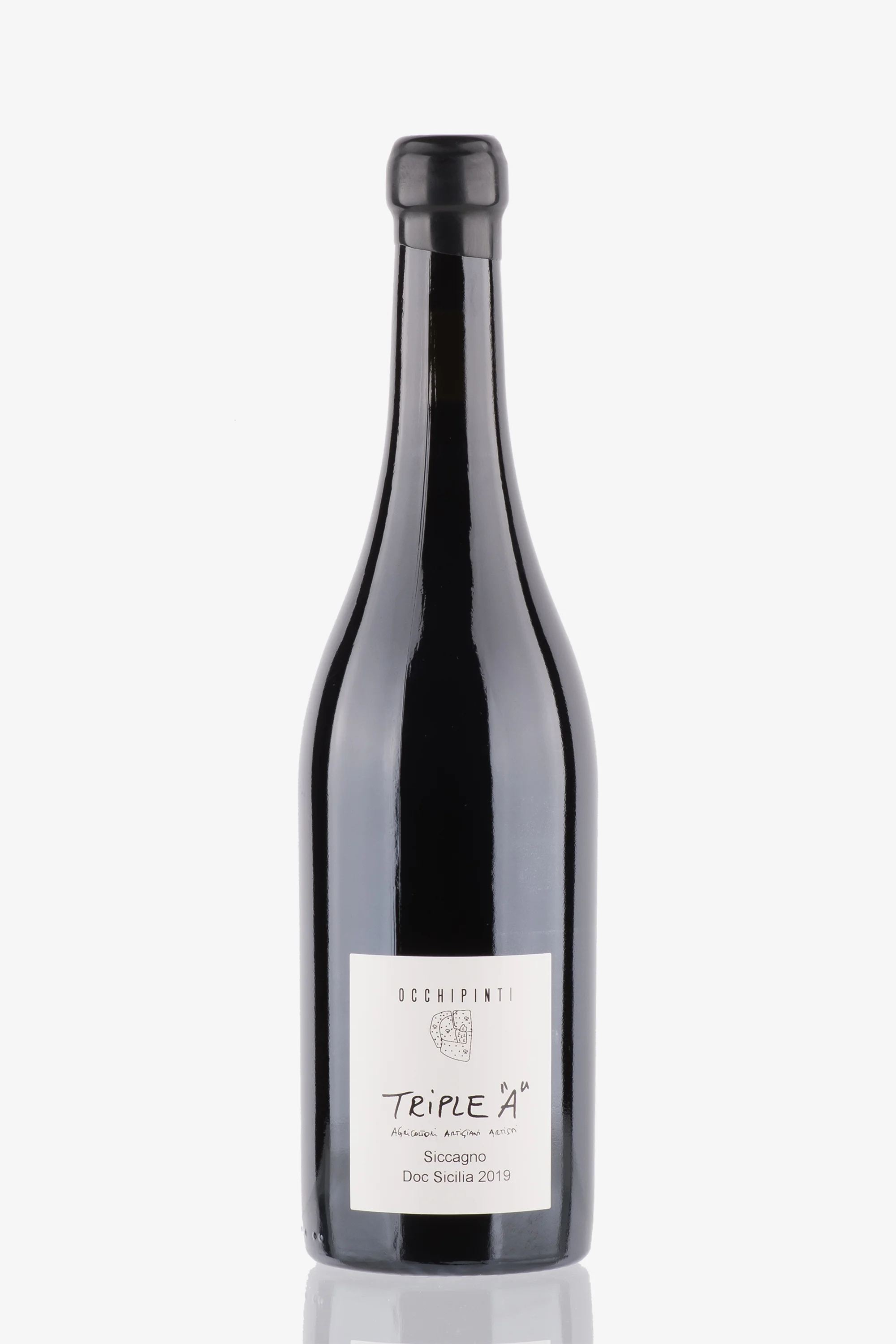 selected wine variant rear image