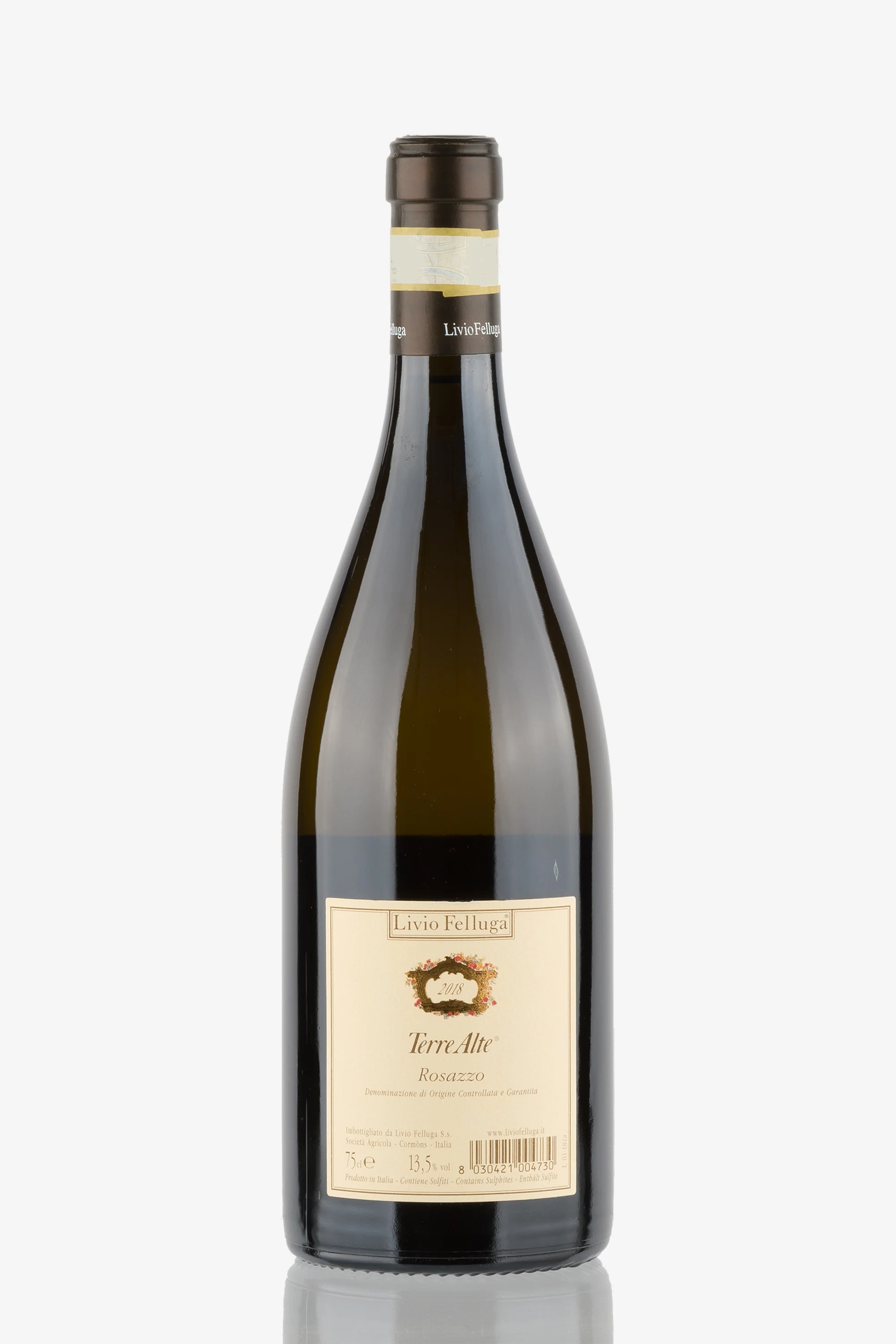 selected wine variant rear image