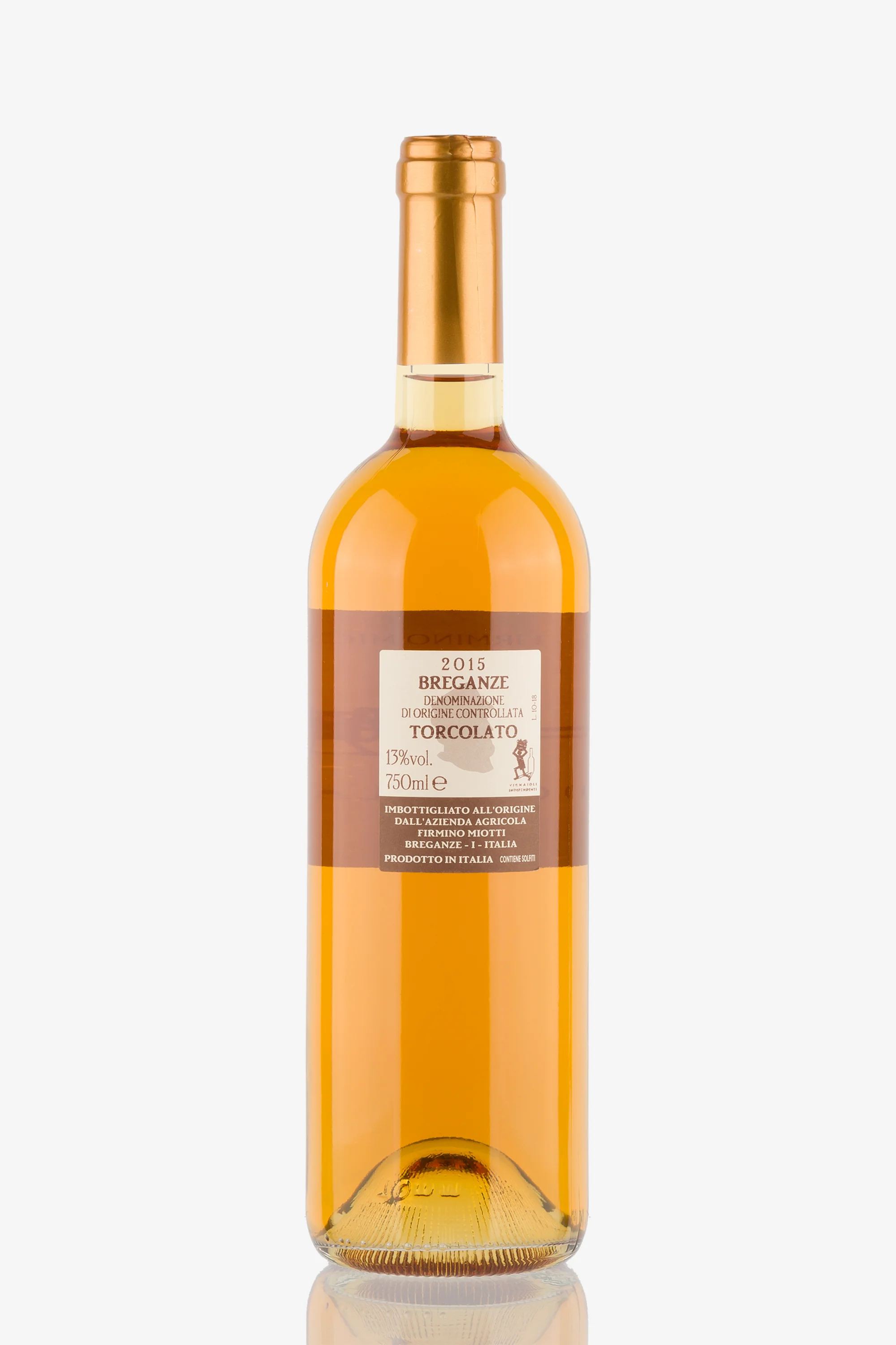 selected wine variant rear image