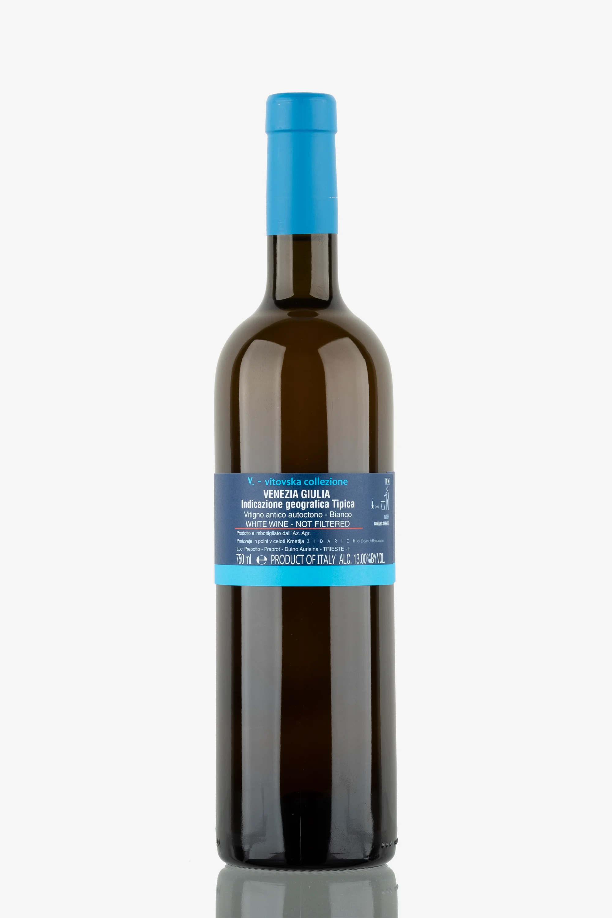 selected wine variant rear image