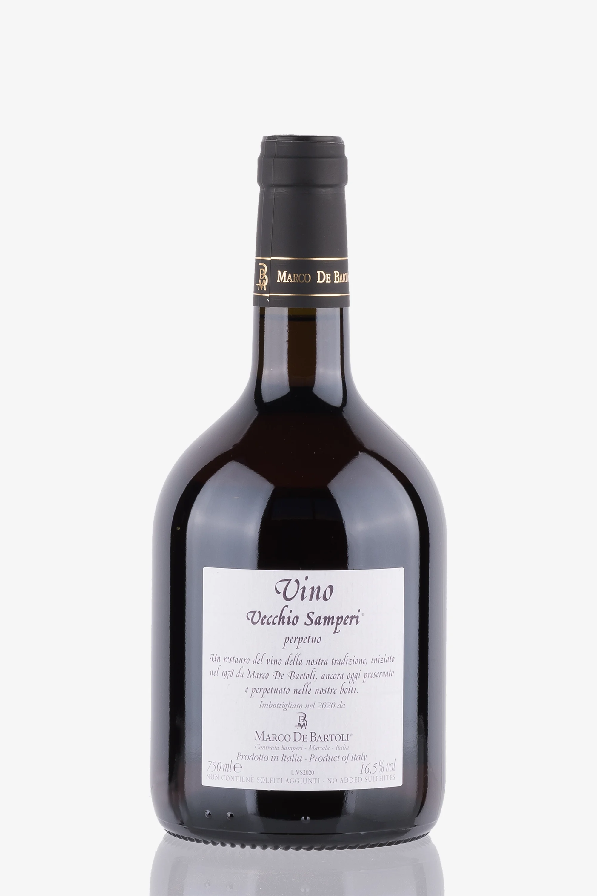 selected wine variant rear image