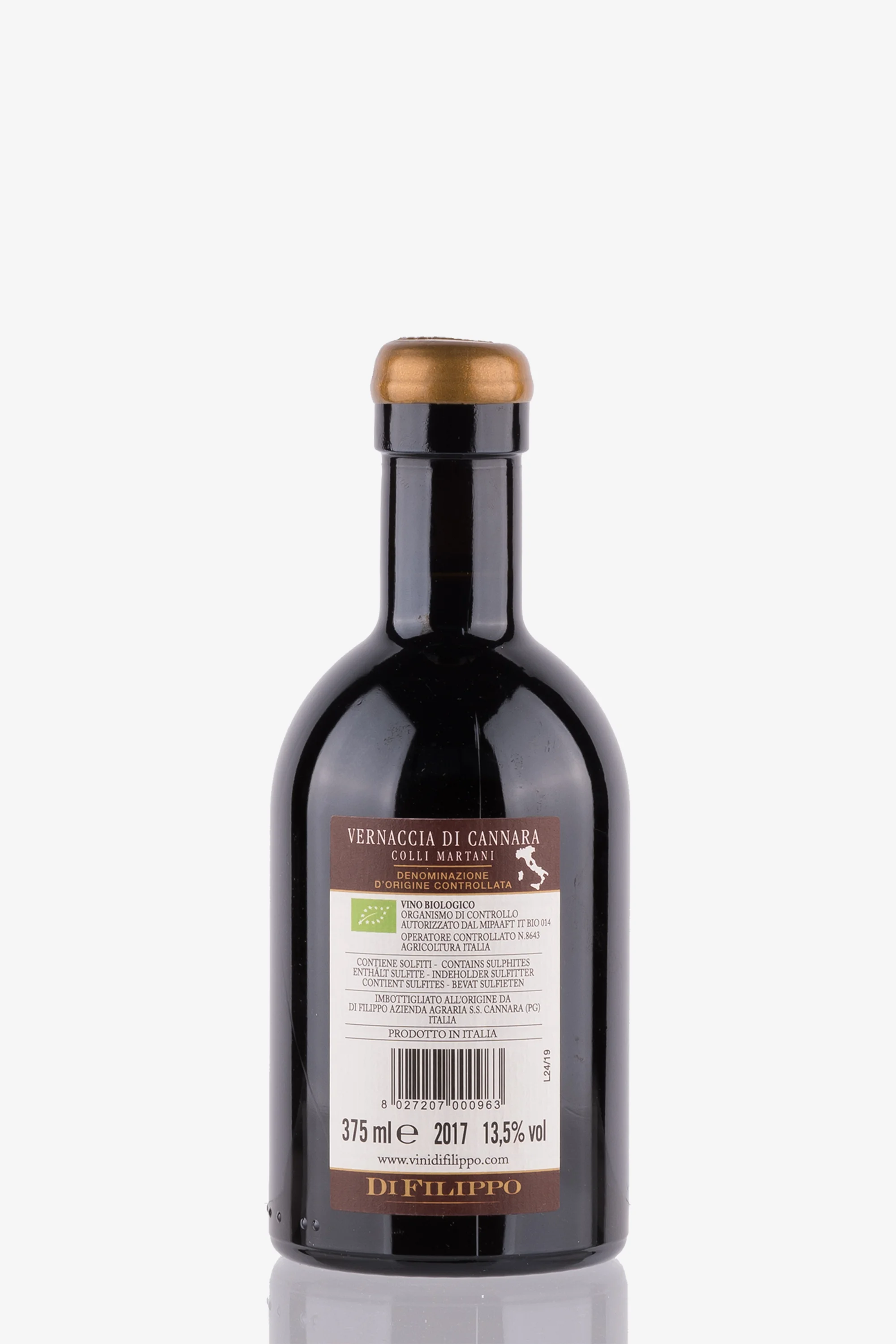 selected wine variant rear image