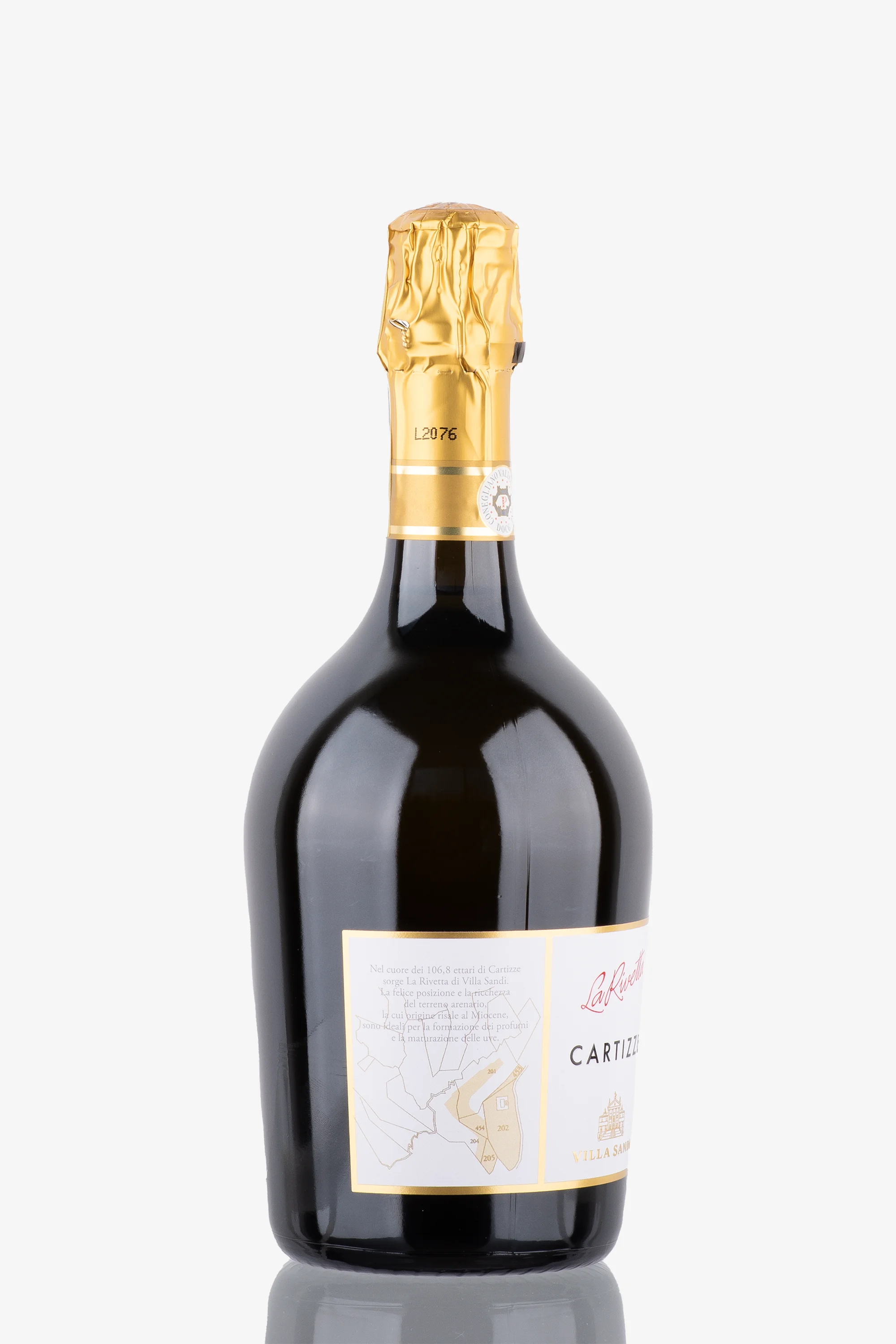 selected wine variant rear image