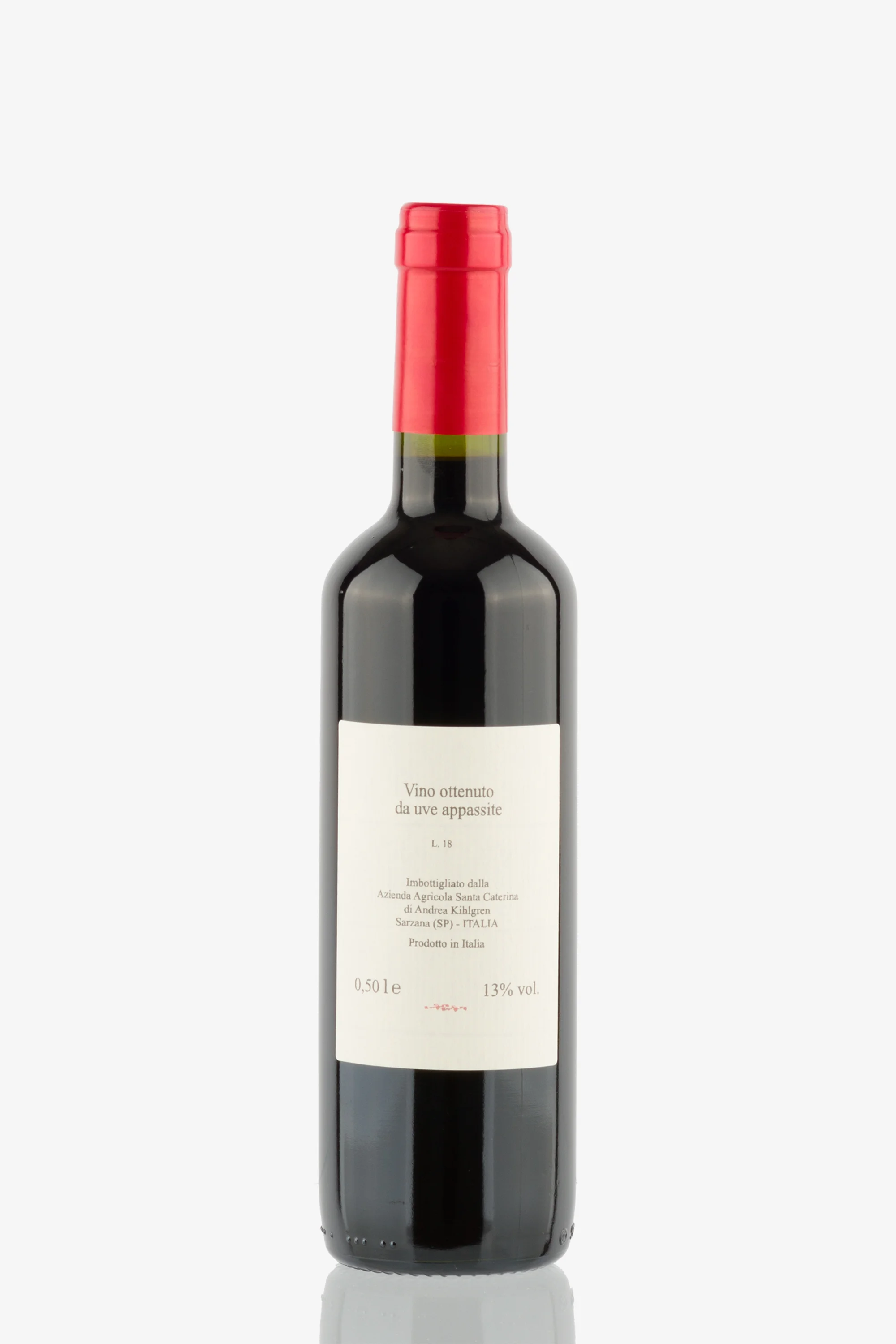 selected wine variant rear image