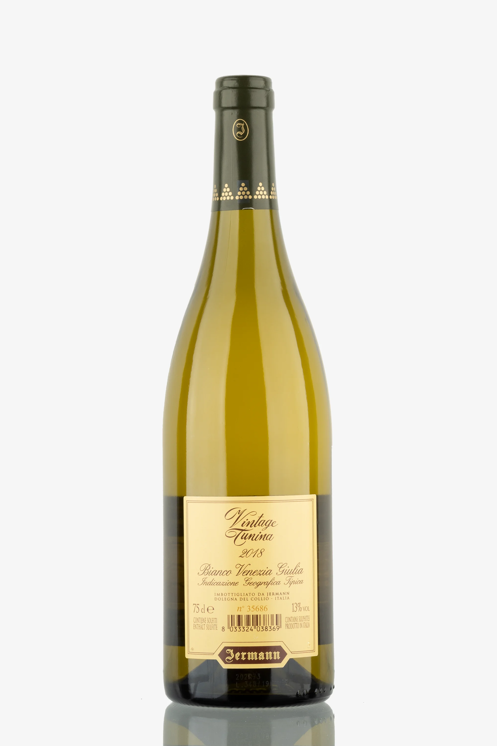 selected wine variant rear image