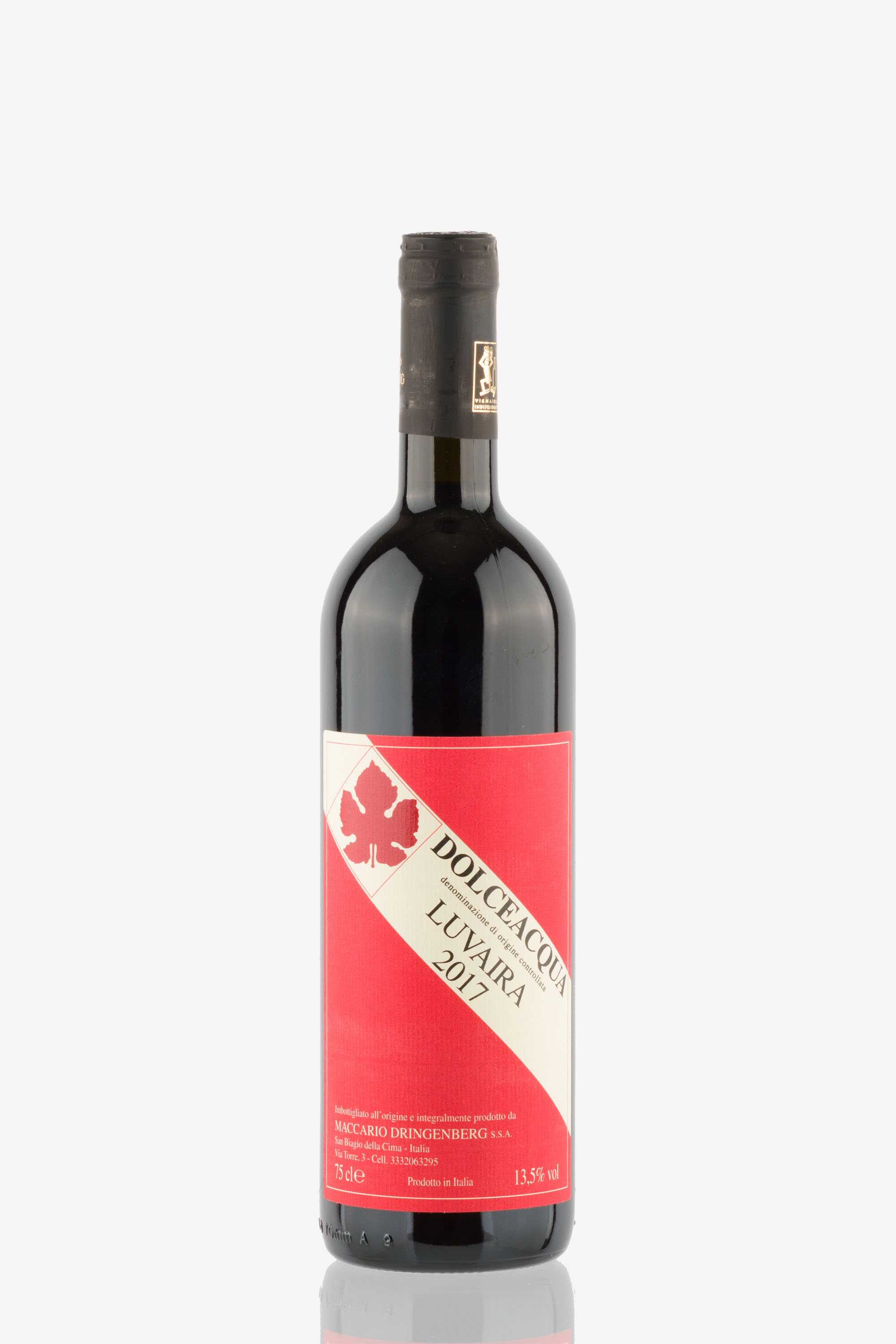 selected wine variant front image