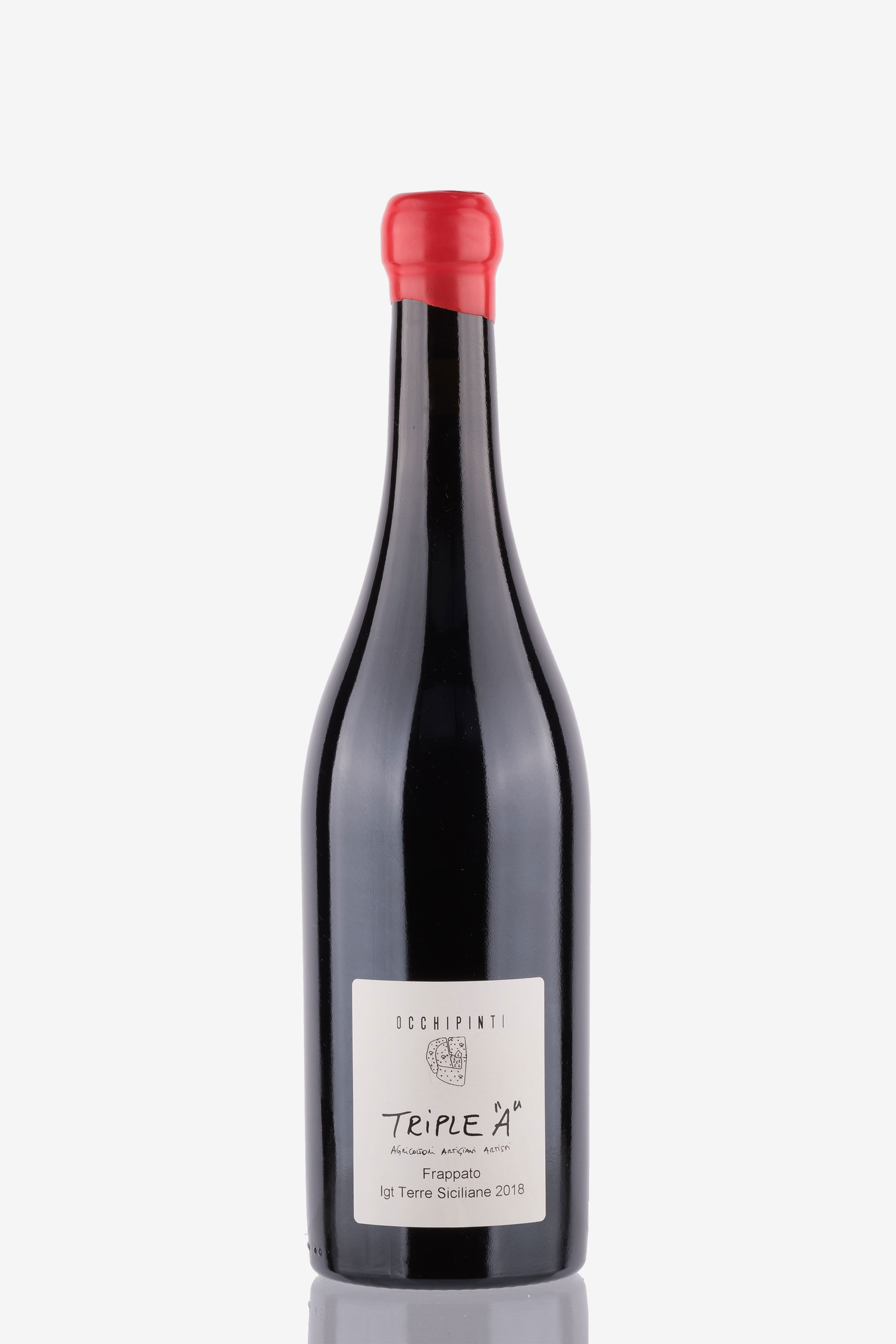 selected wine variant rear image