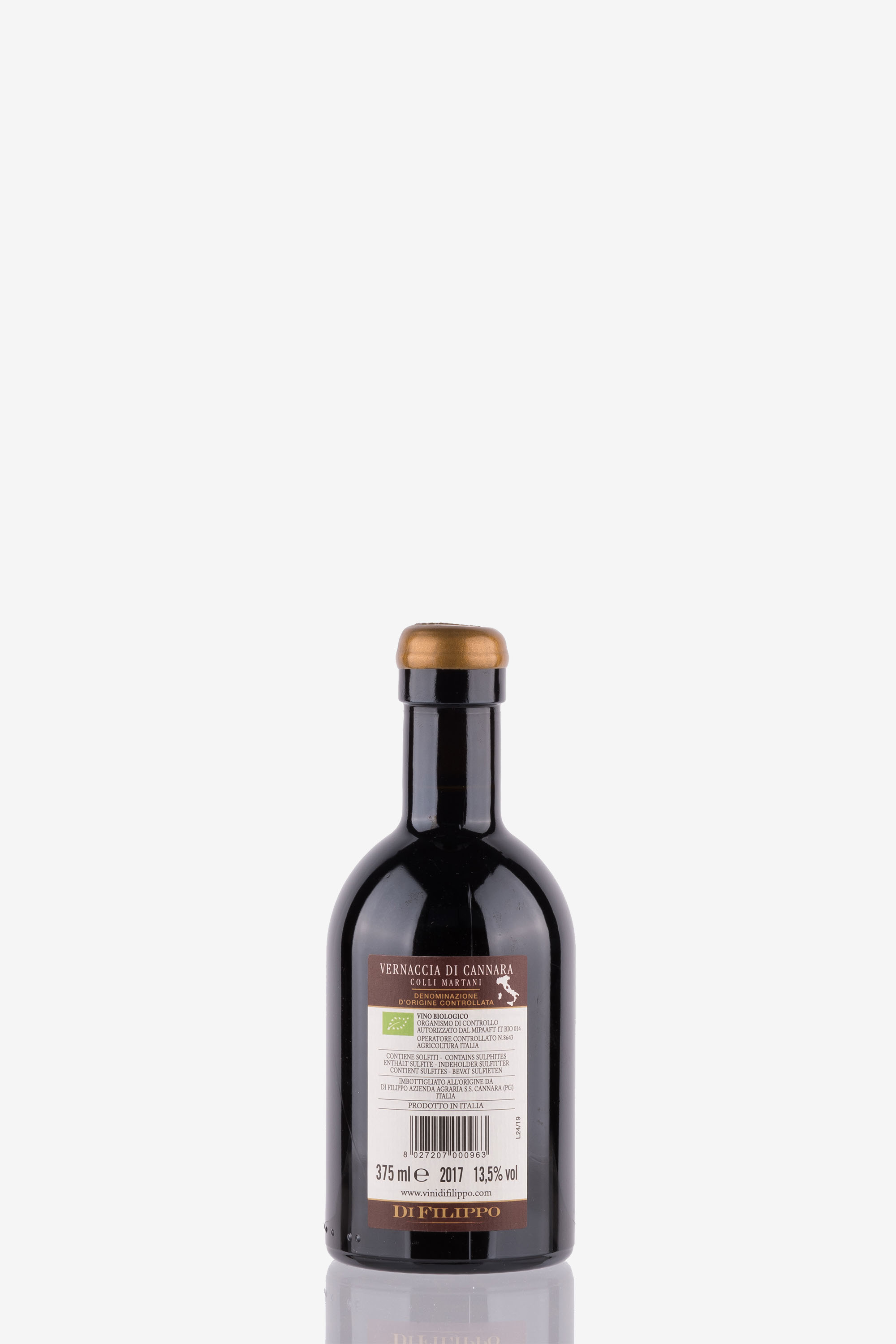 selected wine variant rear image