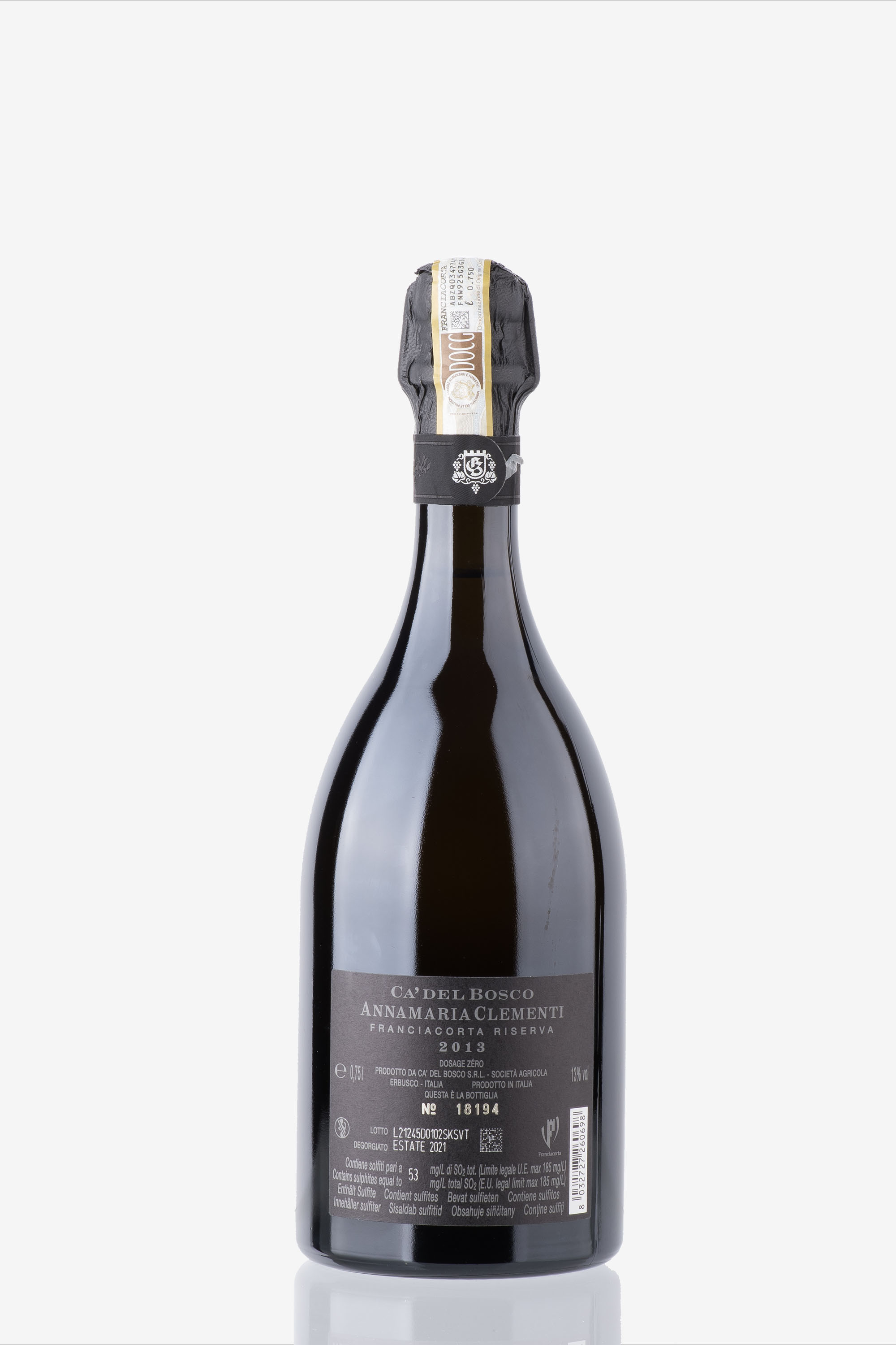 selected wine variant rear image