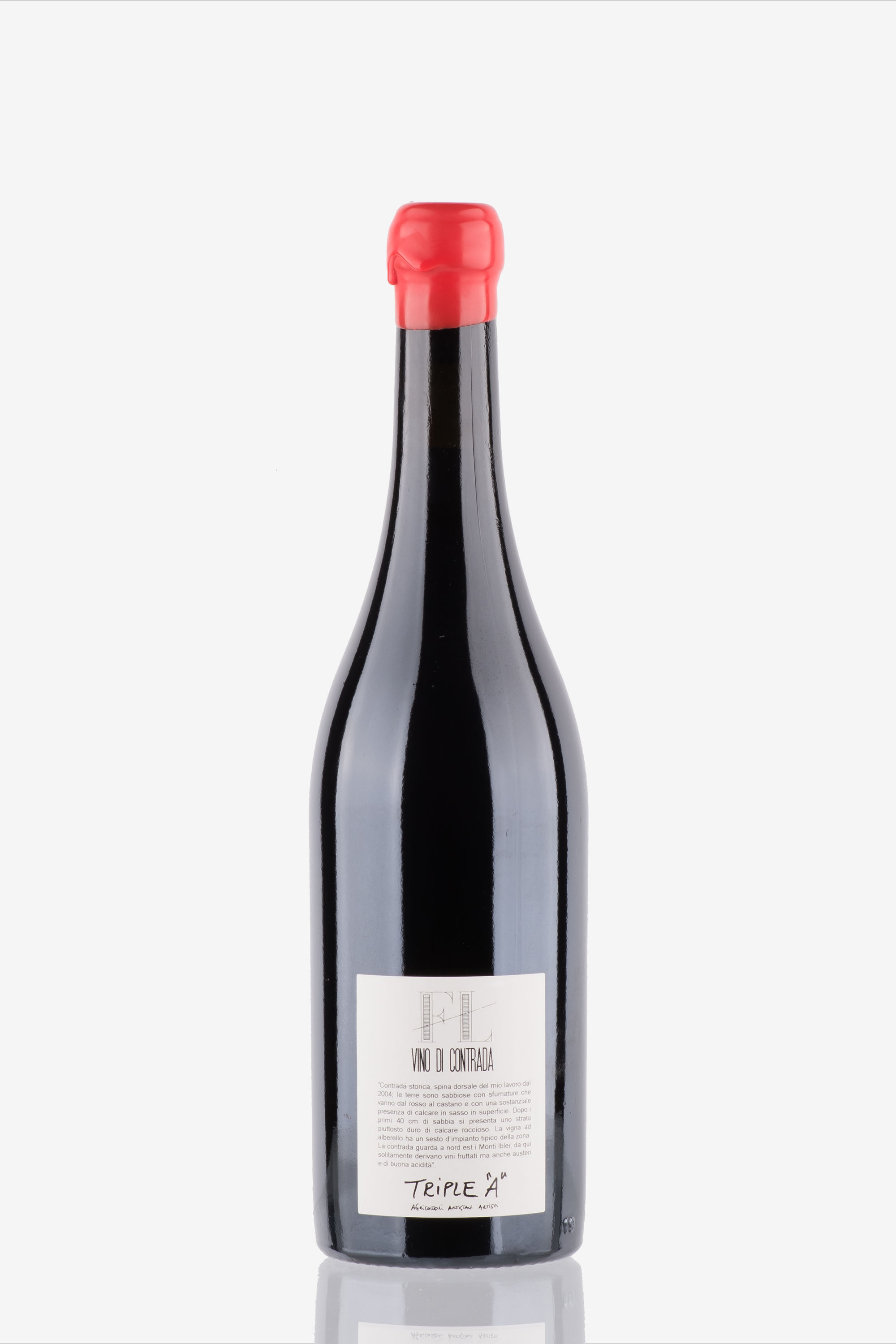 selected wine variant rear image