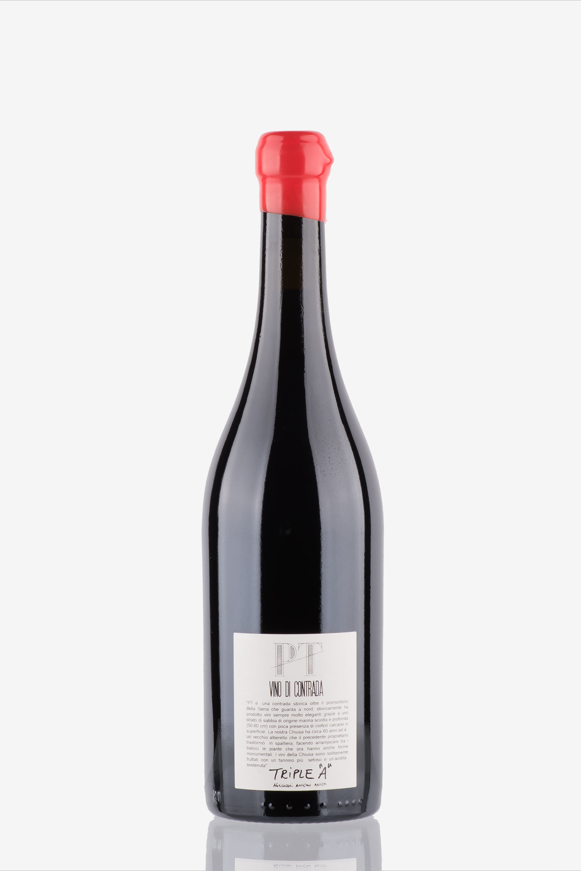 selected wine variant rear image